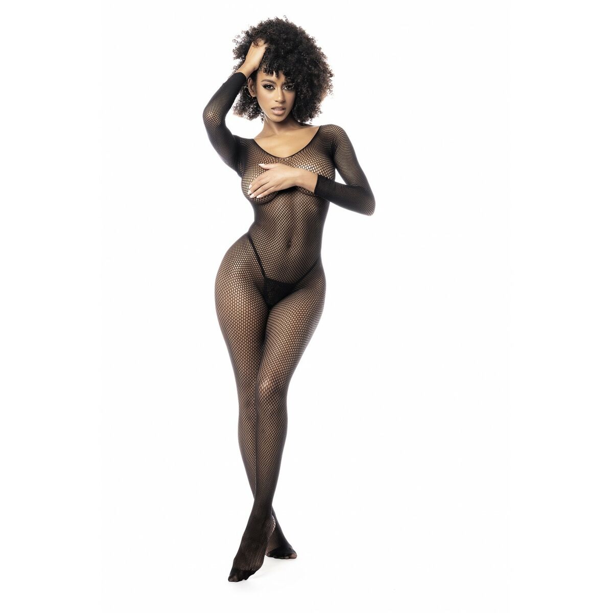 Set di Lingerie Mapalé Nero Taglia unica (Taglia unica)