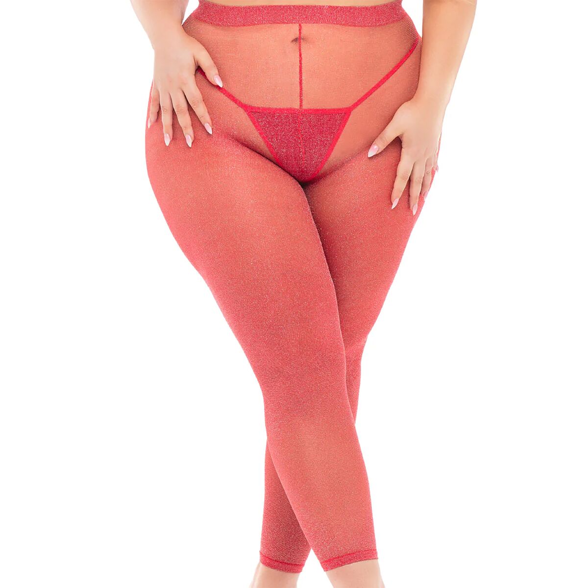 Set di Lingerie Pink Lipstick Rosso (XL)