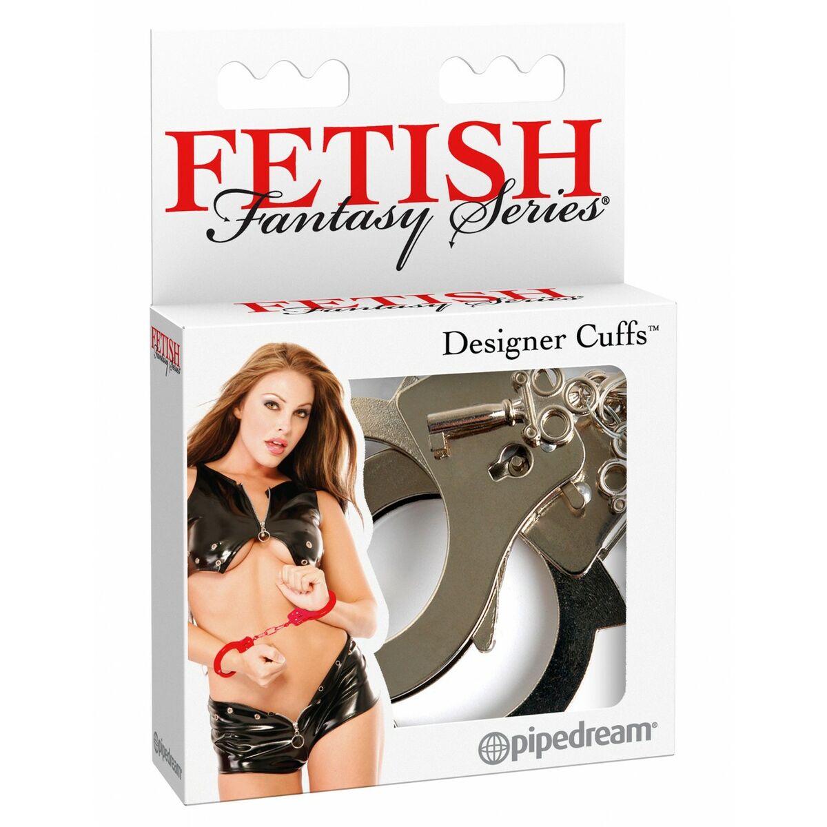 Set di Manette e Cavigliere Pipedream Argentato