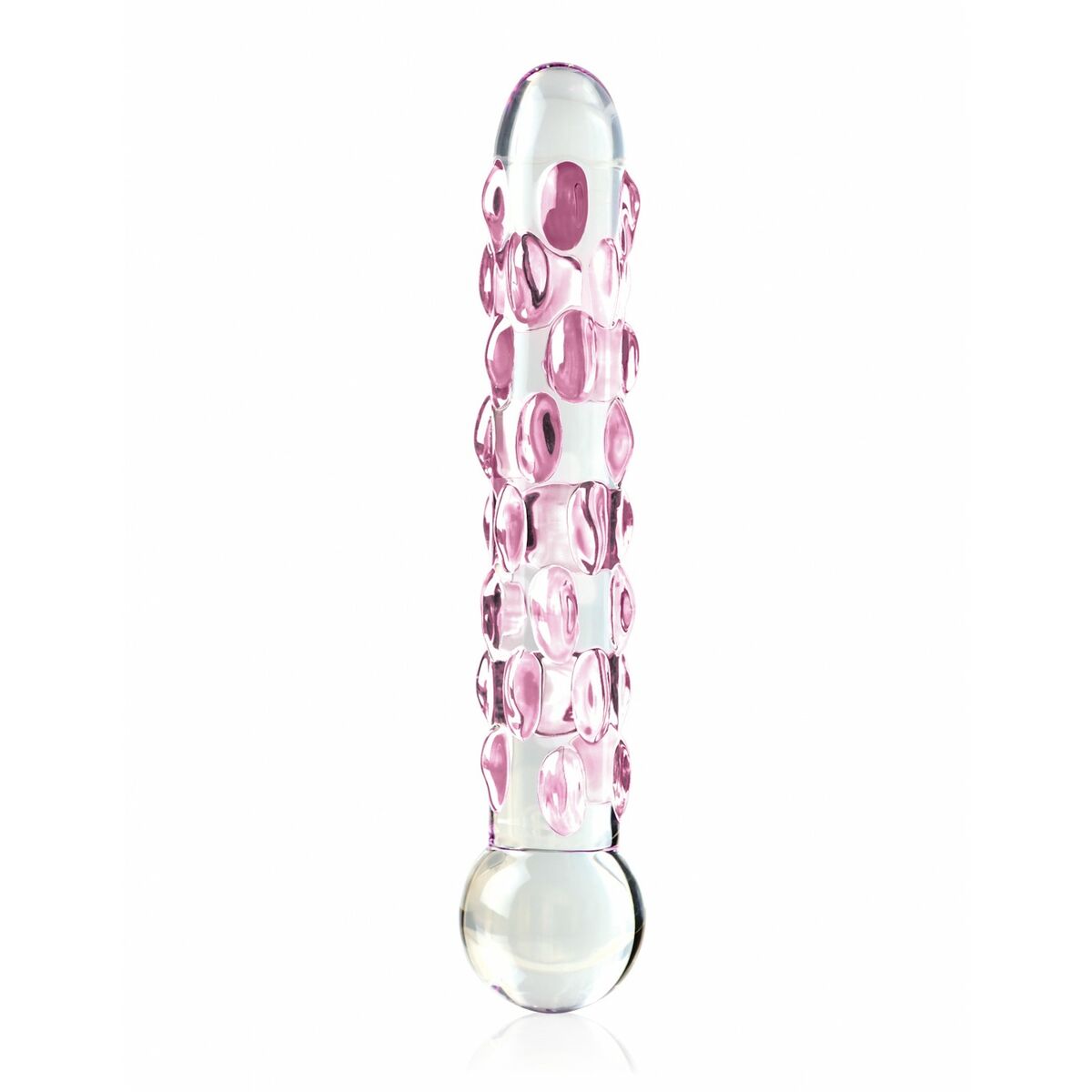 Palline Anali Pipedream Vetro Rosa