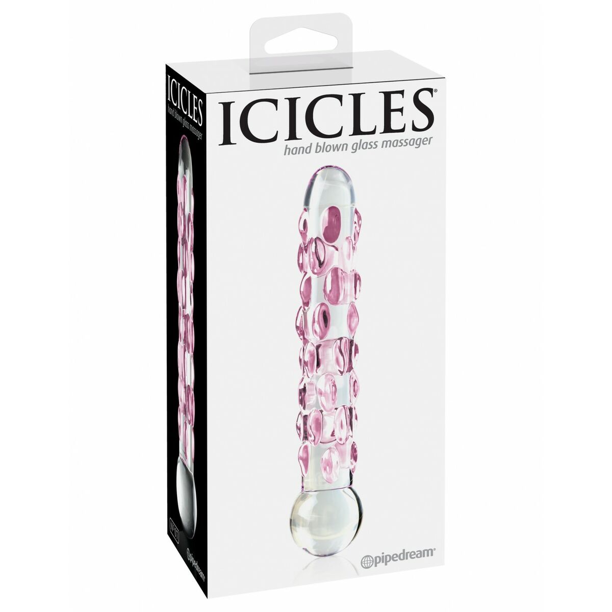 Palline Anali Pipedream Vetro Rosa