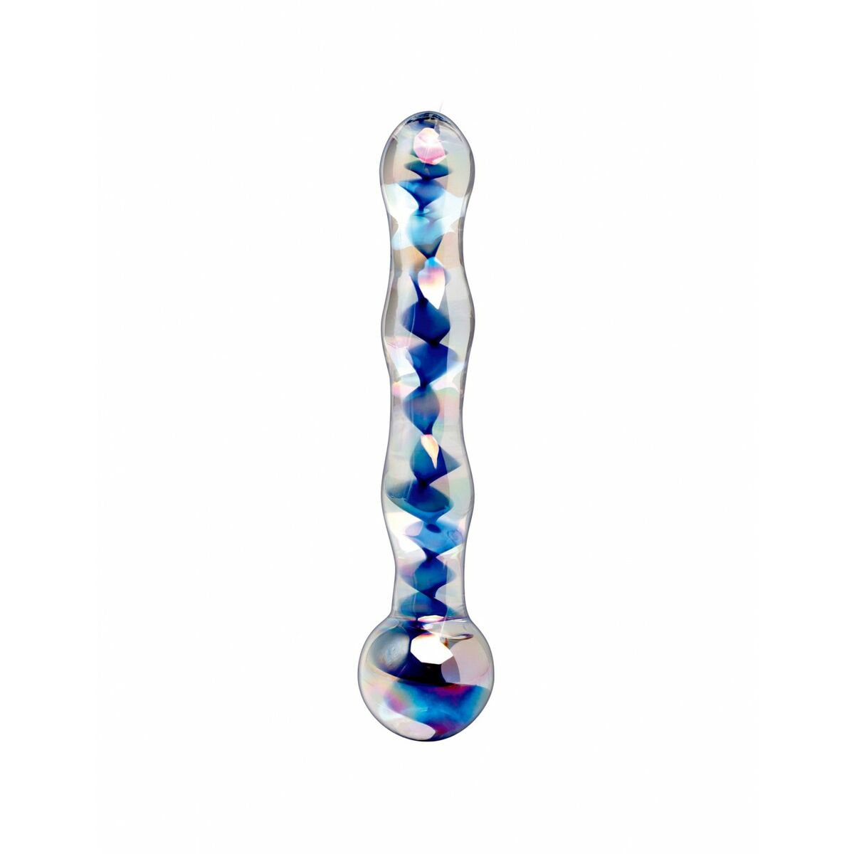 Palline Anali Pipedream Vetro Azzurro