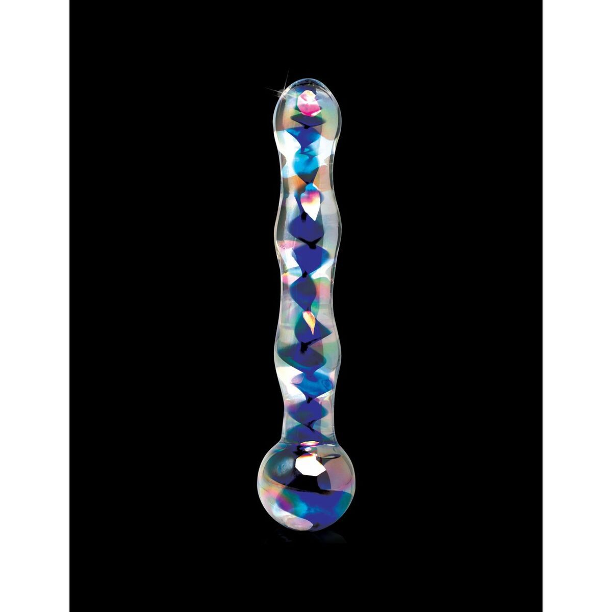 Palline Anali Pipedream Vetro Azzurro