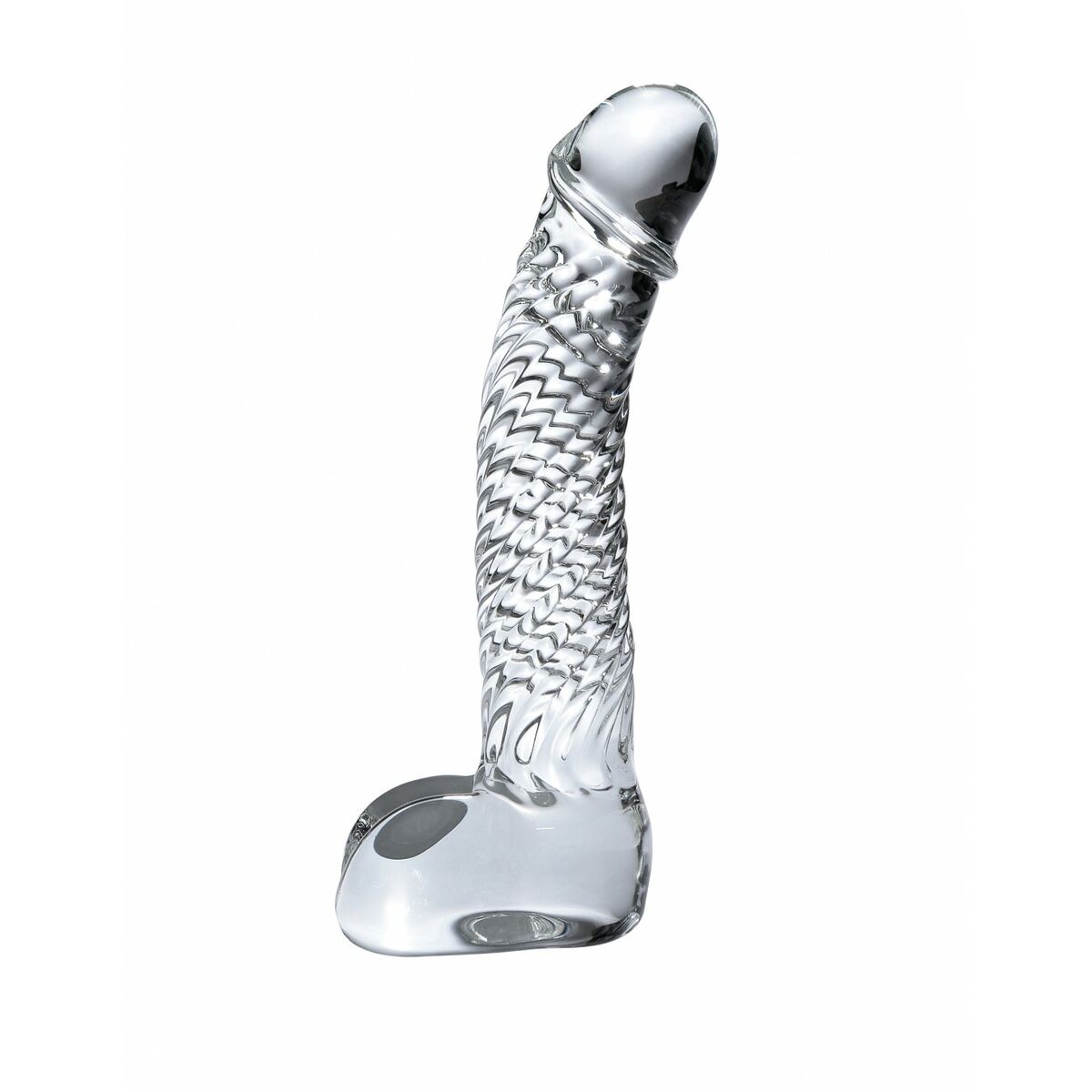 Dildo Realistico Pipedream Vetro Trasparente