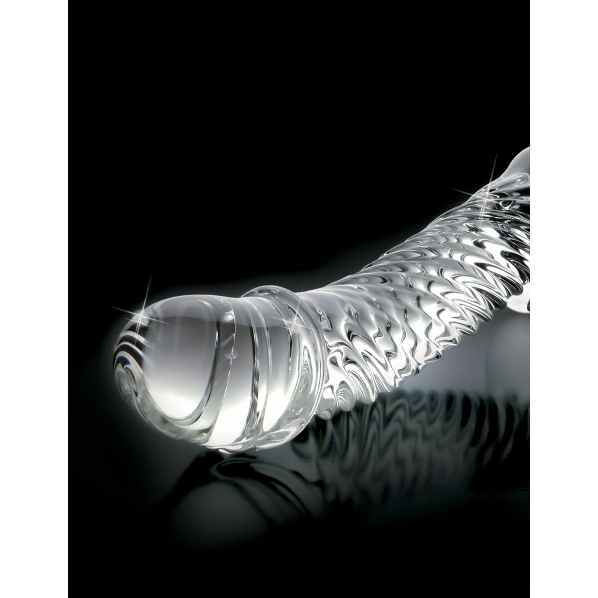 Dildo Realistico Pipedream Vetro Trasparente