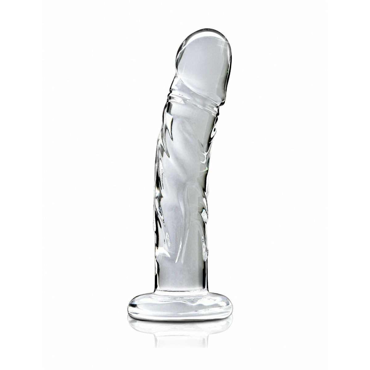 Dildo Realistico Pipedream Vetro Trasparente