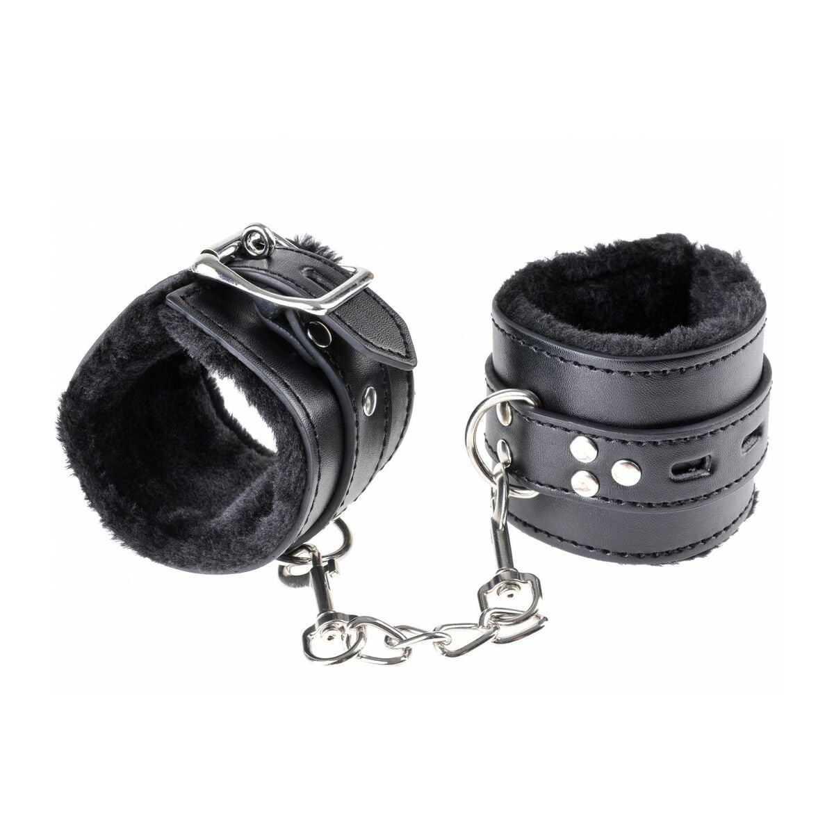 Set di Manette e Cavigliere Pipedream Nero