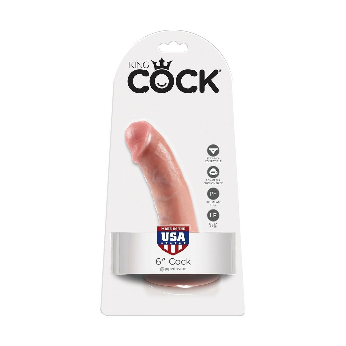 Pene realistico King Cock 12502