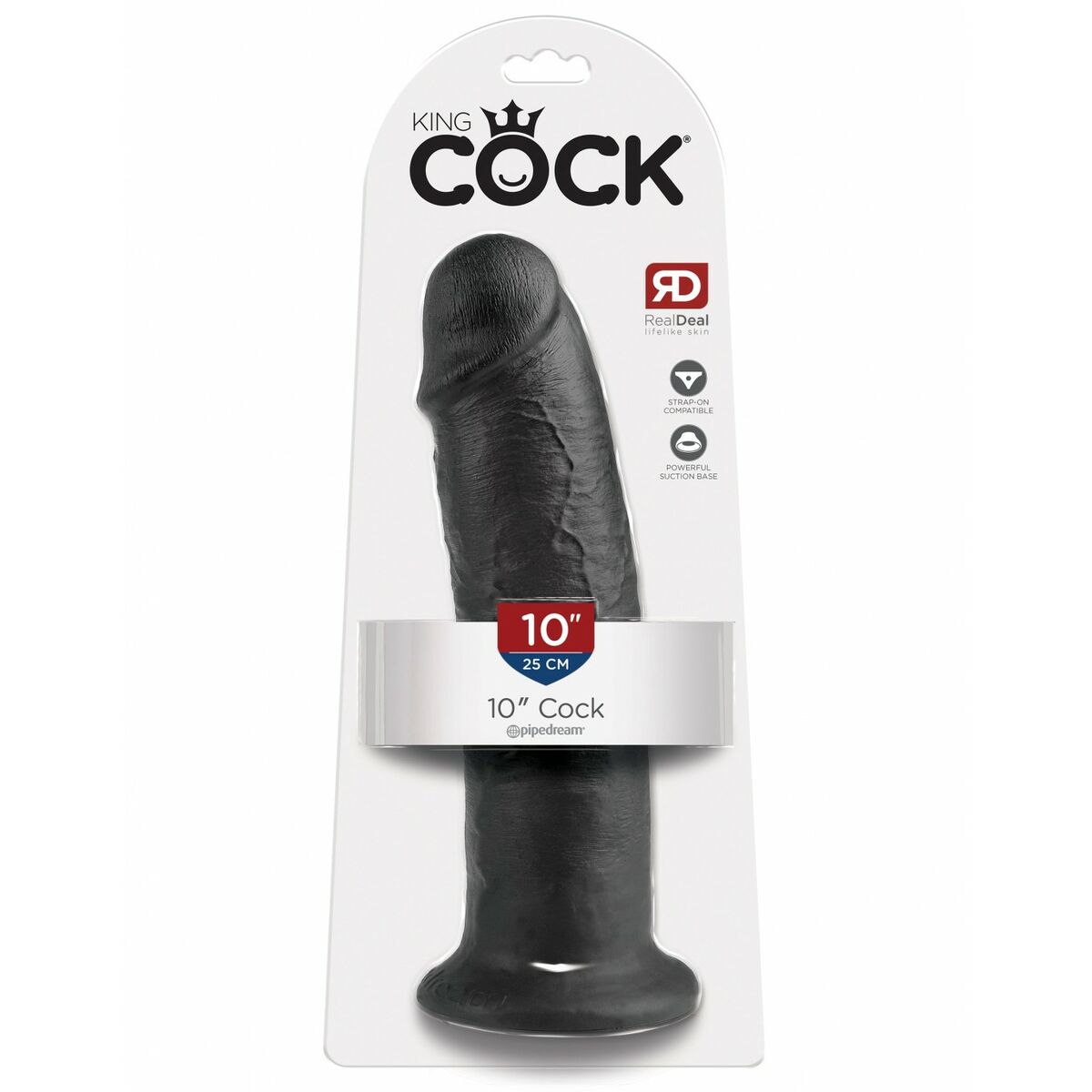 Dildo Realistico Pipedream - King Cock Nero