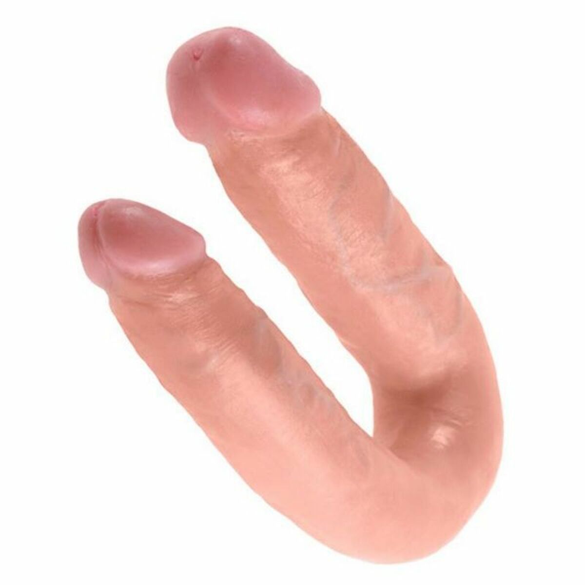 Masturbatore Doppia Penetrazione King Cock 12541 Naturale