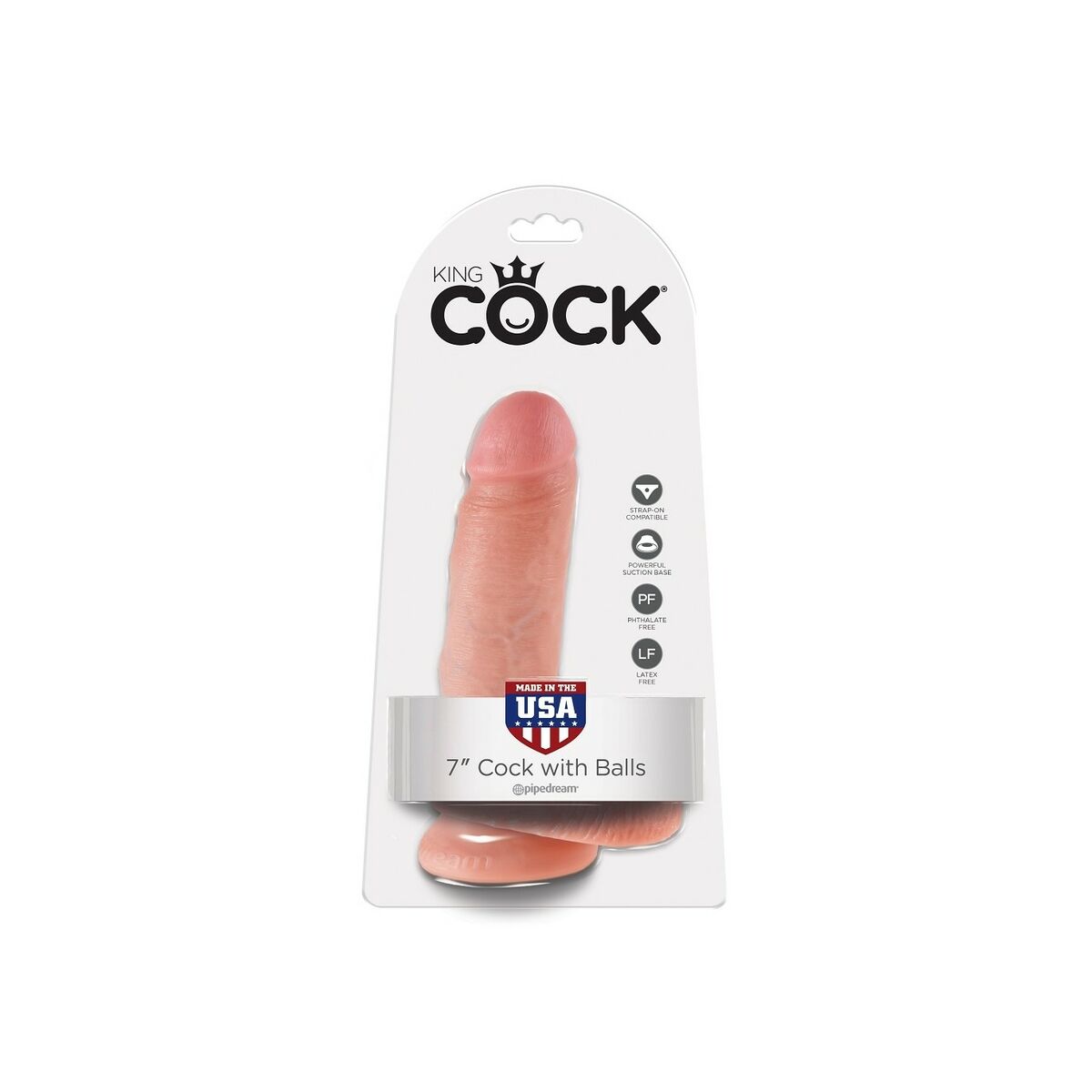 Pene realistico King Cock 12517