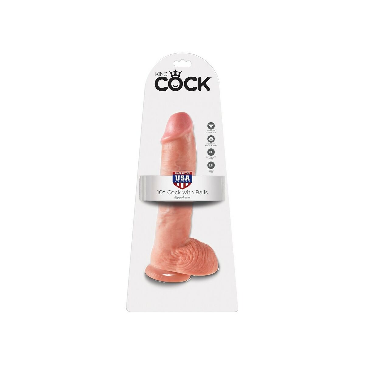 Pene realistico King Cock 12526