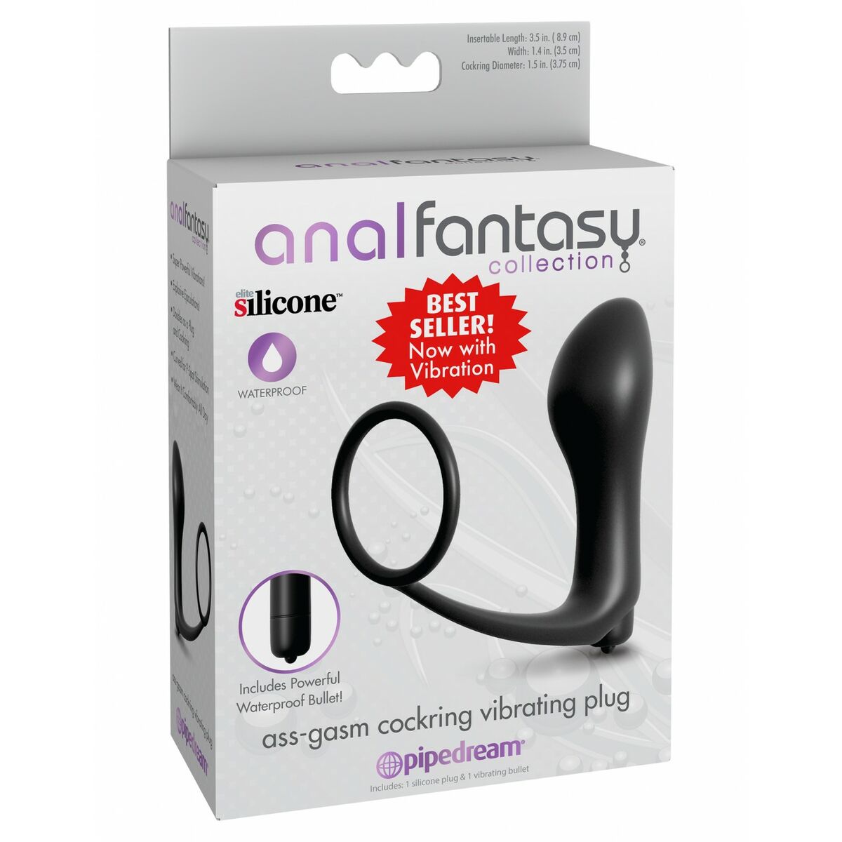 Plug Anale Pipedream Nero
