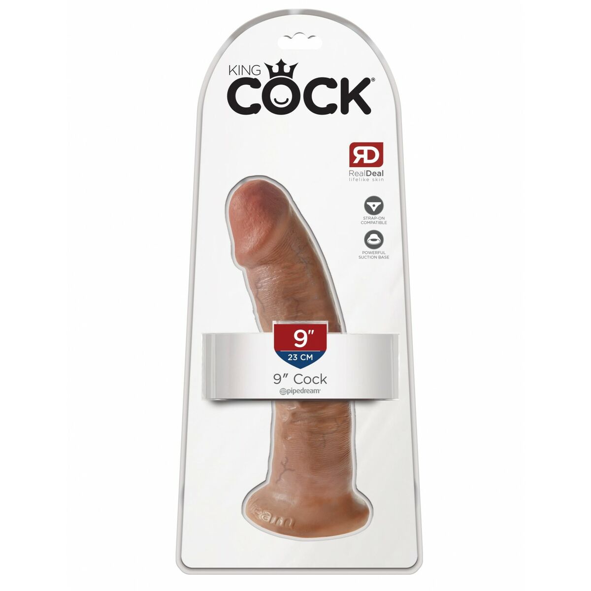 Dildo Realistico Pipedream - King Cock Naturale