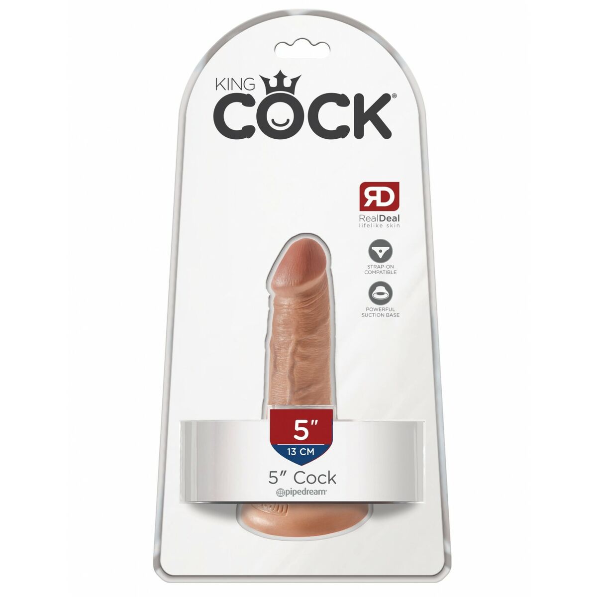 Dildo Realistico Pipedream - King Cock Naturale