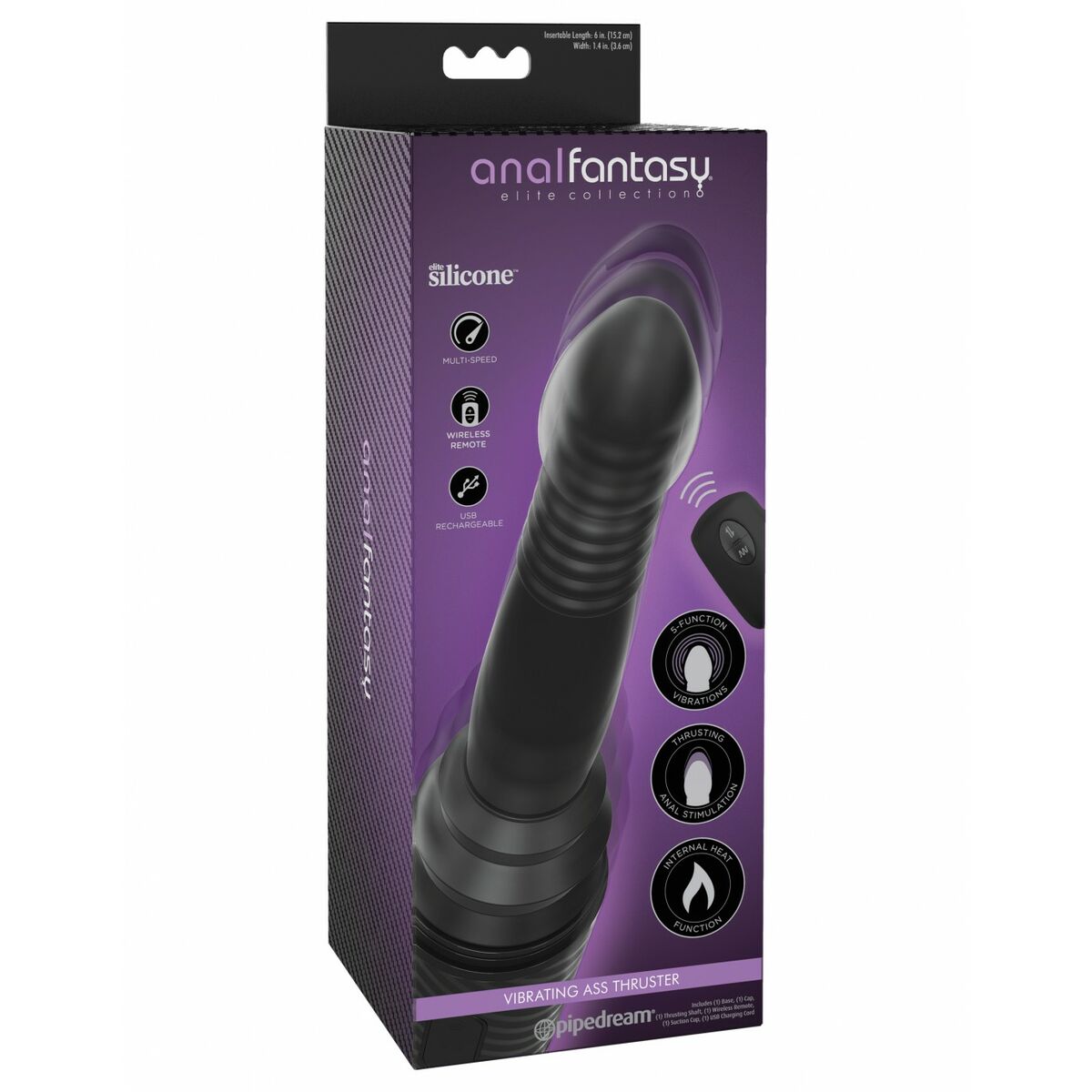 Plug Anale Pipedream Nero