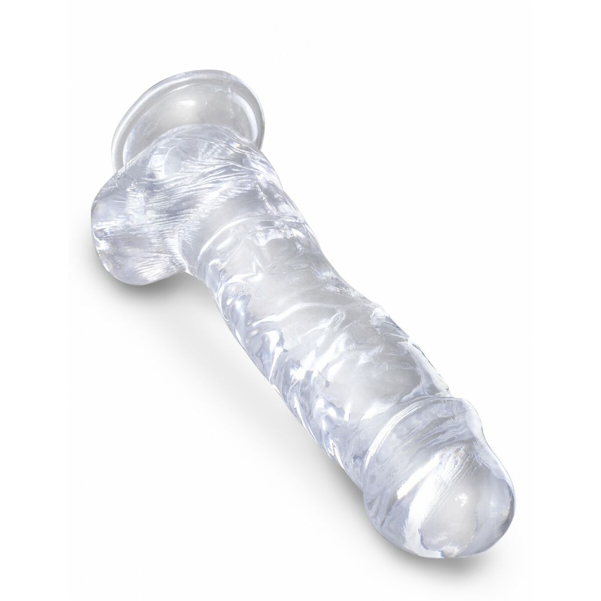 Dildo Realistico Pipedream - King Cock Trasparente
