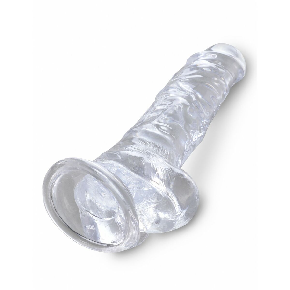 Dildo Realistico Pipedream - King Cock Trasparente