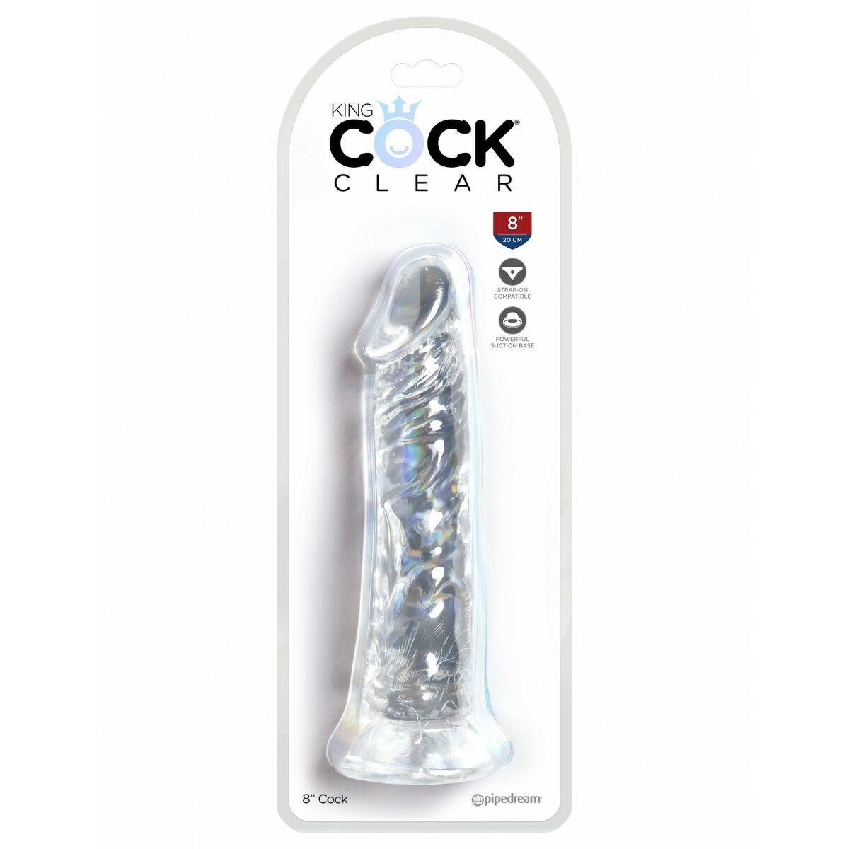 Dildo Realistico Pipedream - King Cock Silicone Ø 4,6 cm (20 cm)