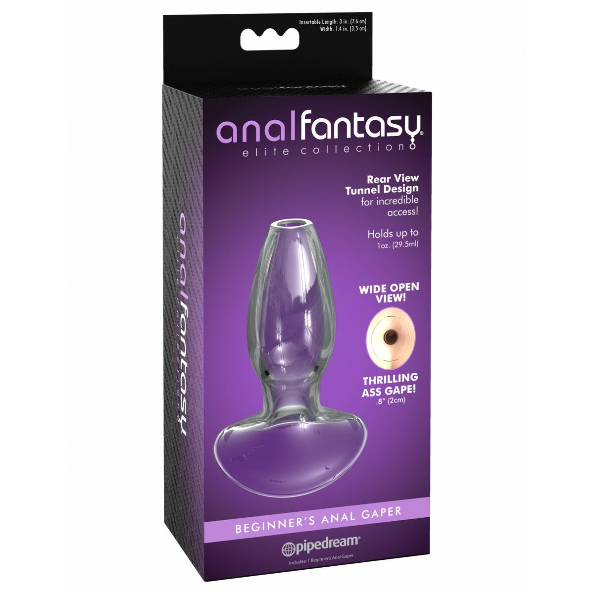 Plug Anale Pipedream Trasparente