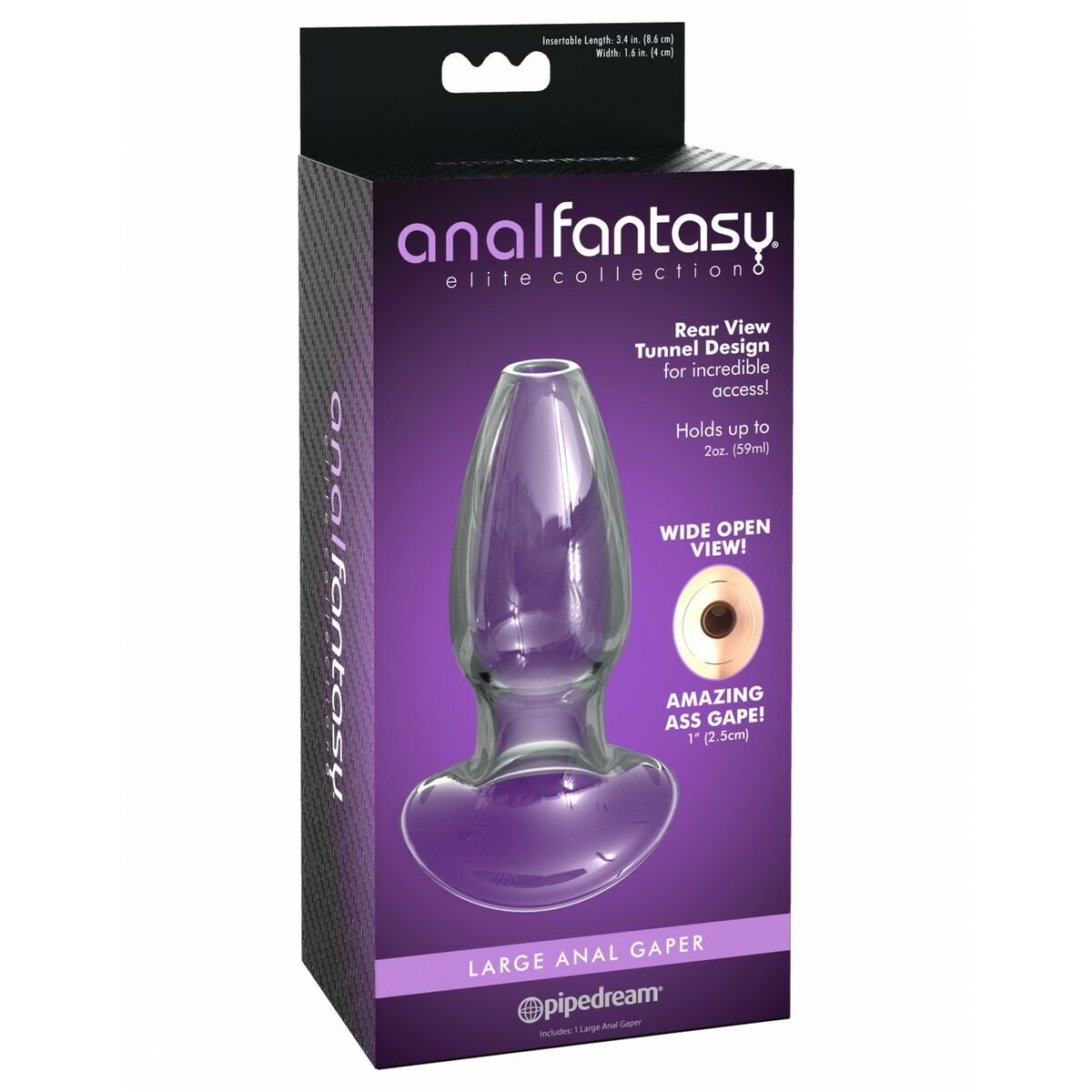 Plug Anale Pipedream Trasparente