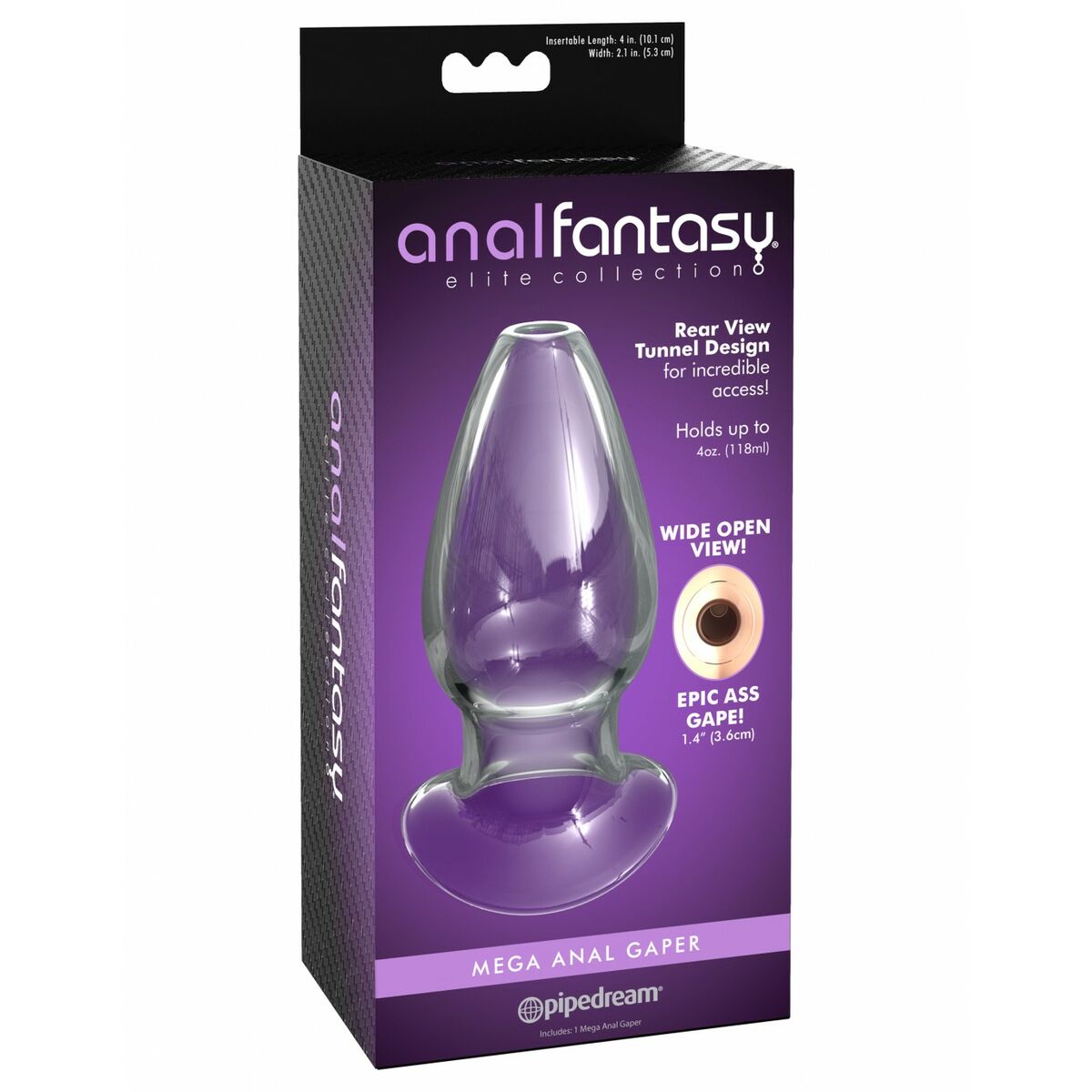 Plug Anale Pipedream Trasparente