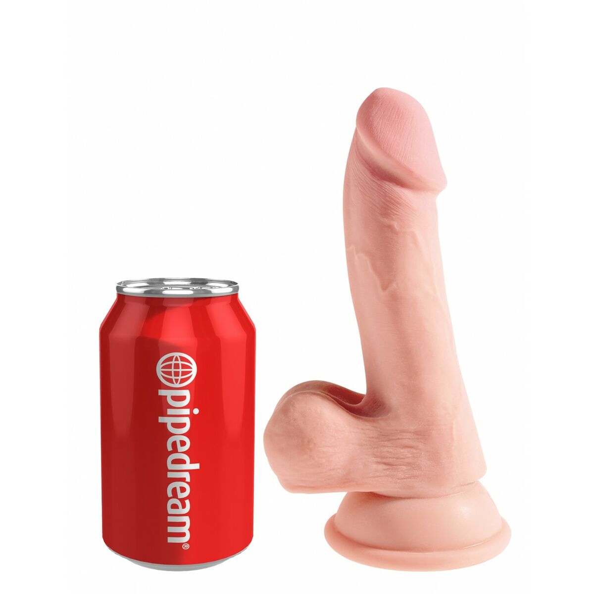 Dildo Realistico Pipedream - King Cock TPE (17 cm)