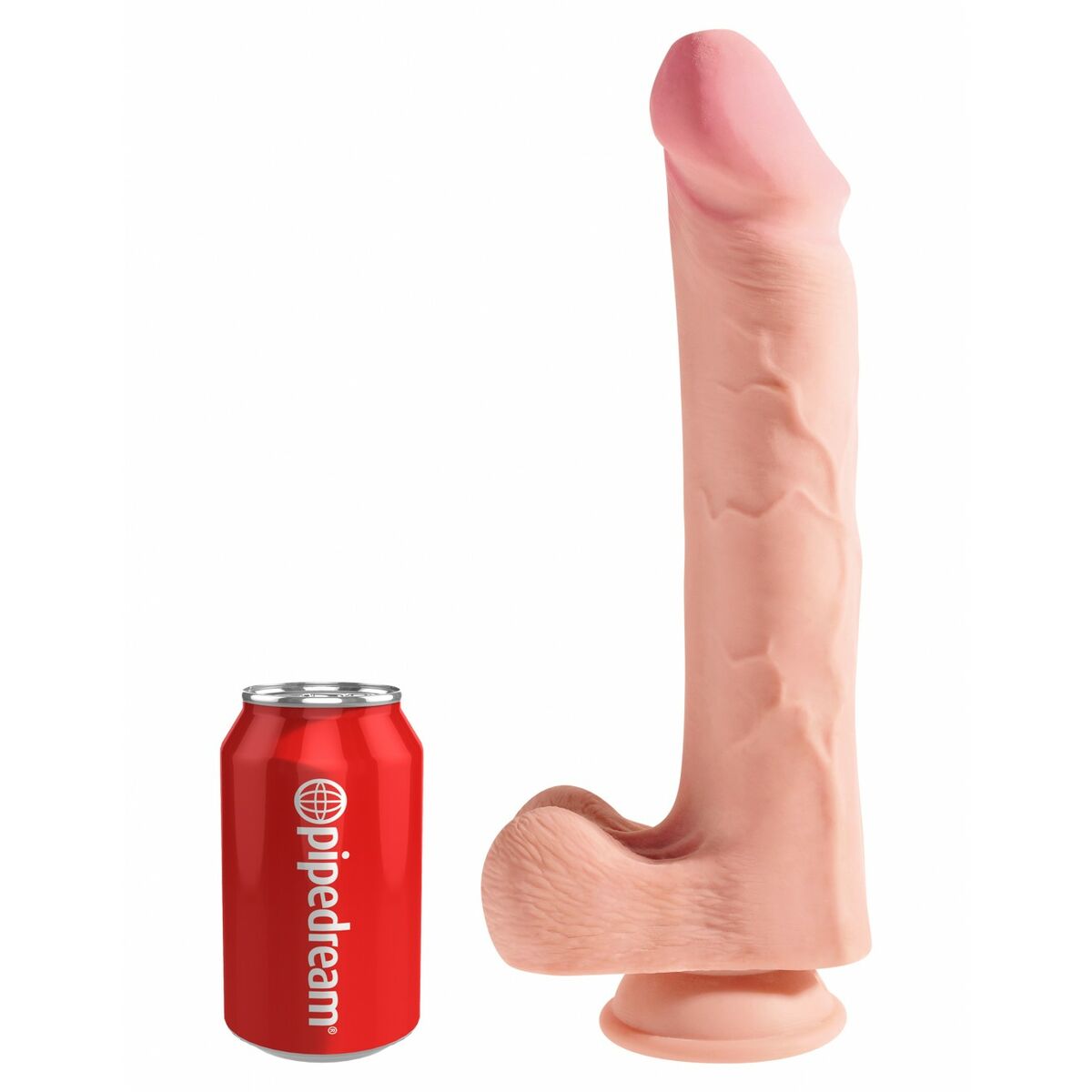 Dildo Realistico Pipedream - King Cock Plastica Naturale