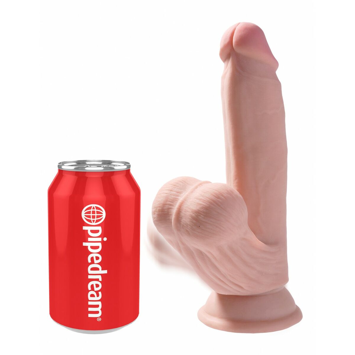 Dildo Realistico Pipedream - King Cock Naturale