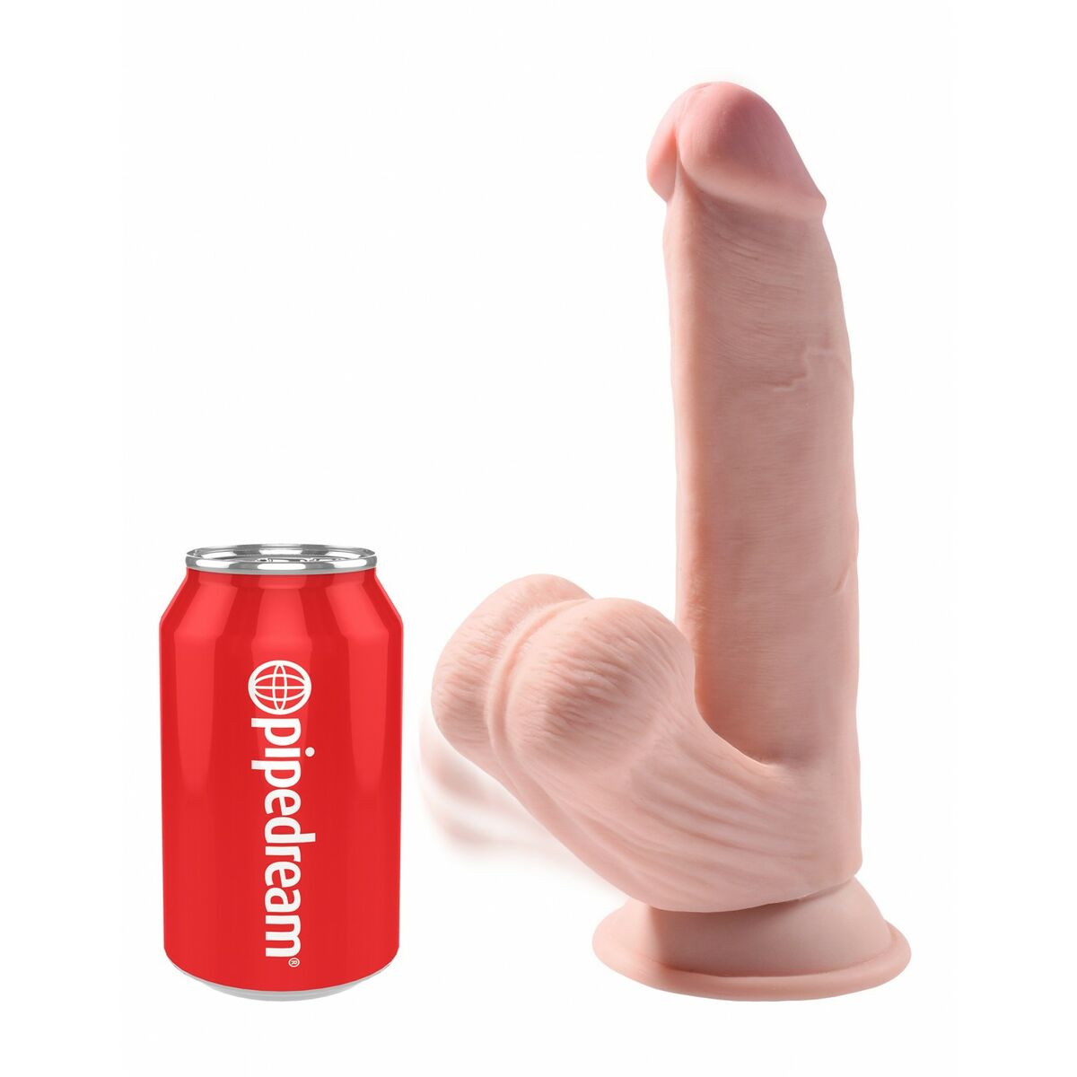Dildo Realistico Pipedream - King Cock Naturale