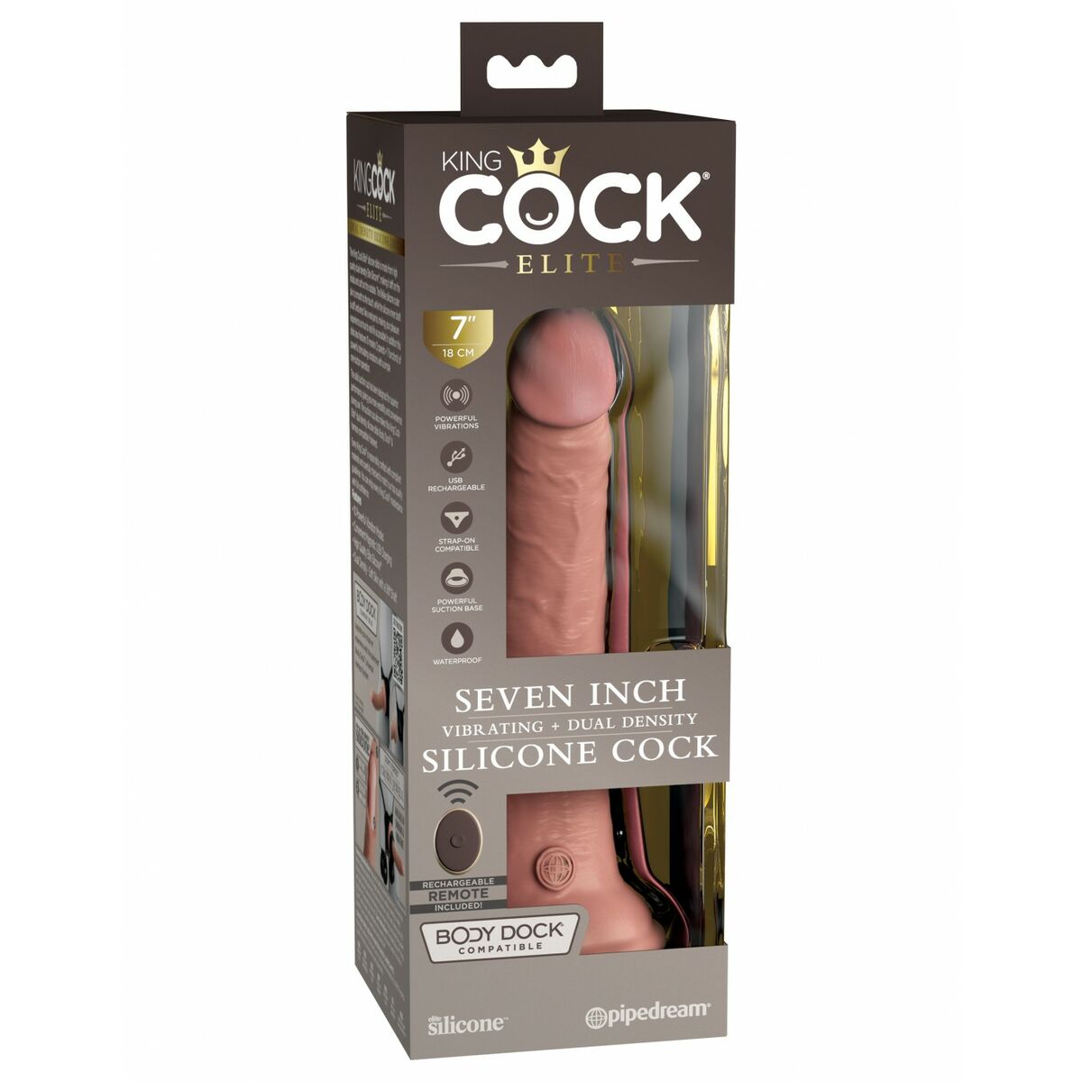 Dildo Realistico Pipedream - King Cock Silicone