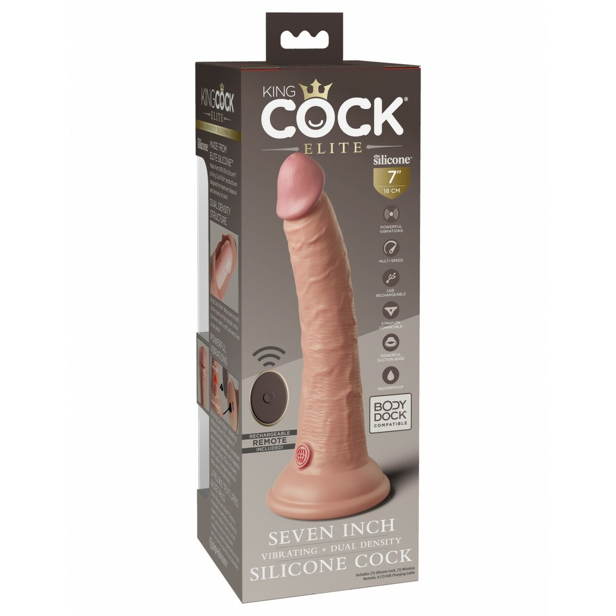 Dildo Realistico Pipedream - King Cock Silicone