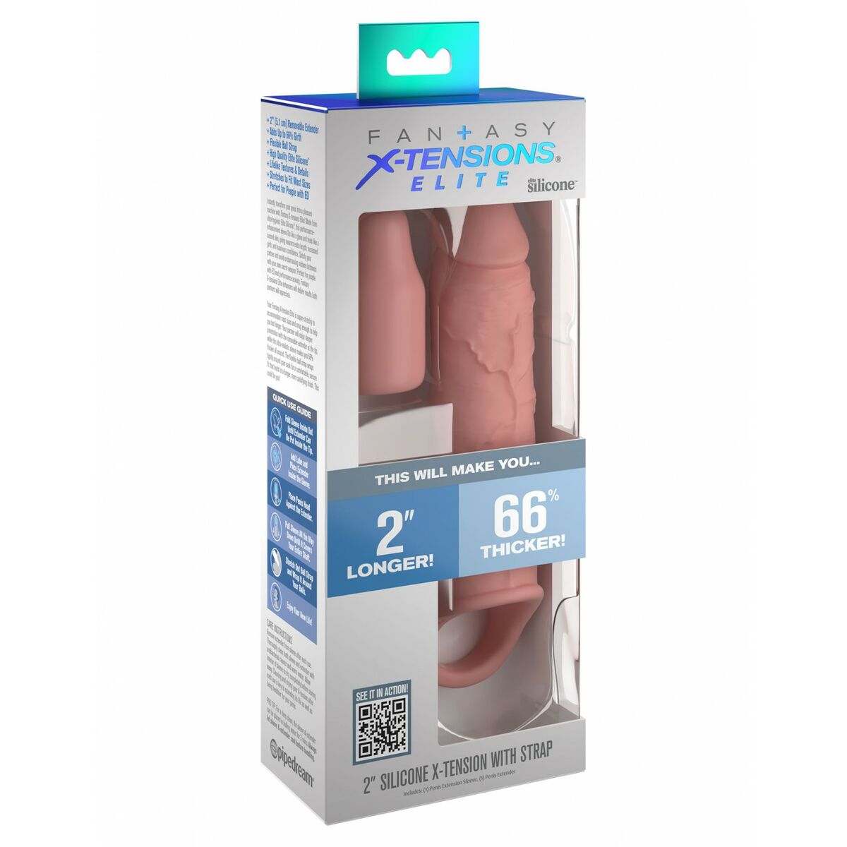 Cover per pene Pipedream 6 Naturale