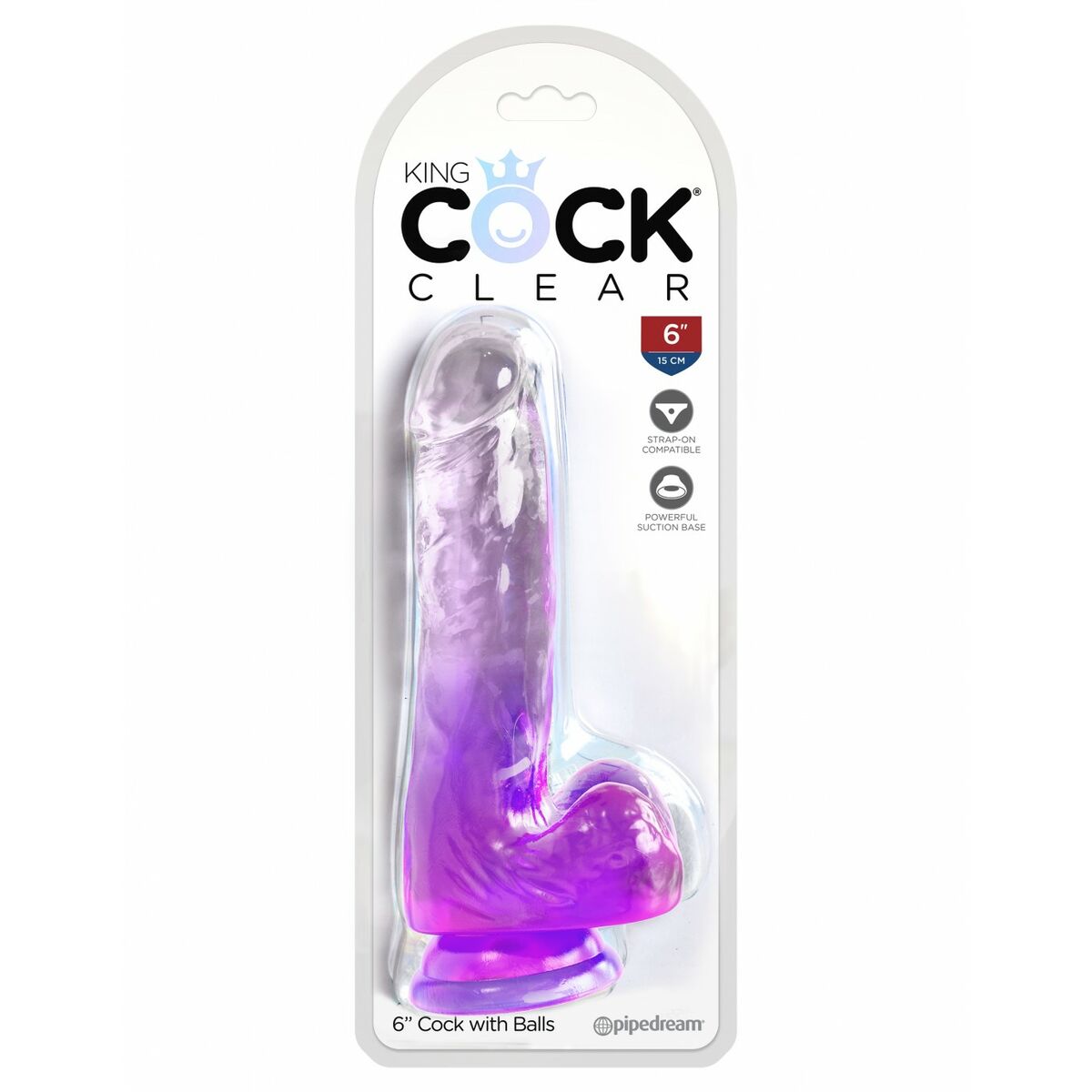 Dildo Realistico Pipedream - King Cock Viola