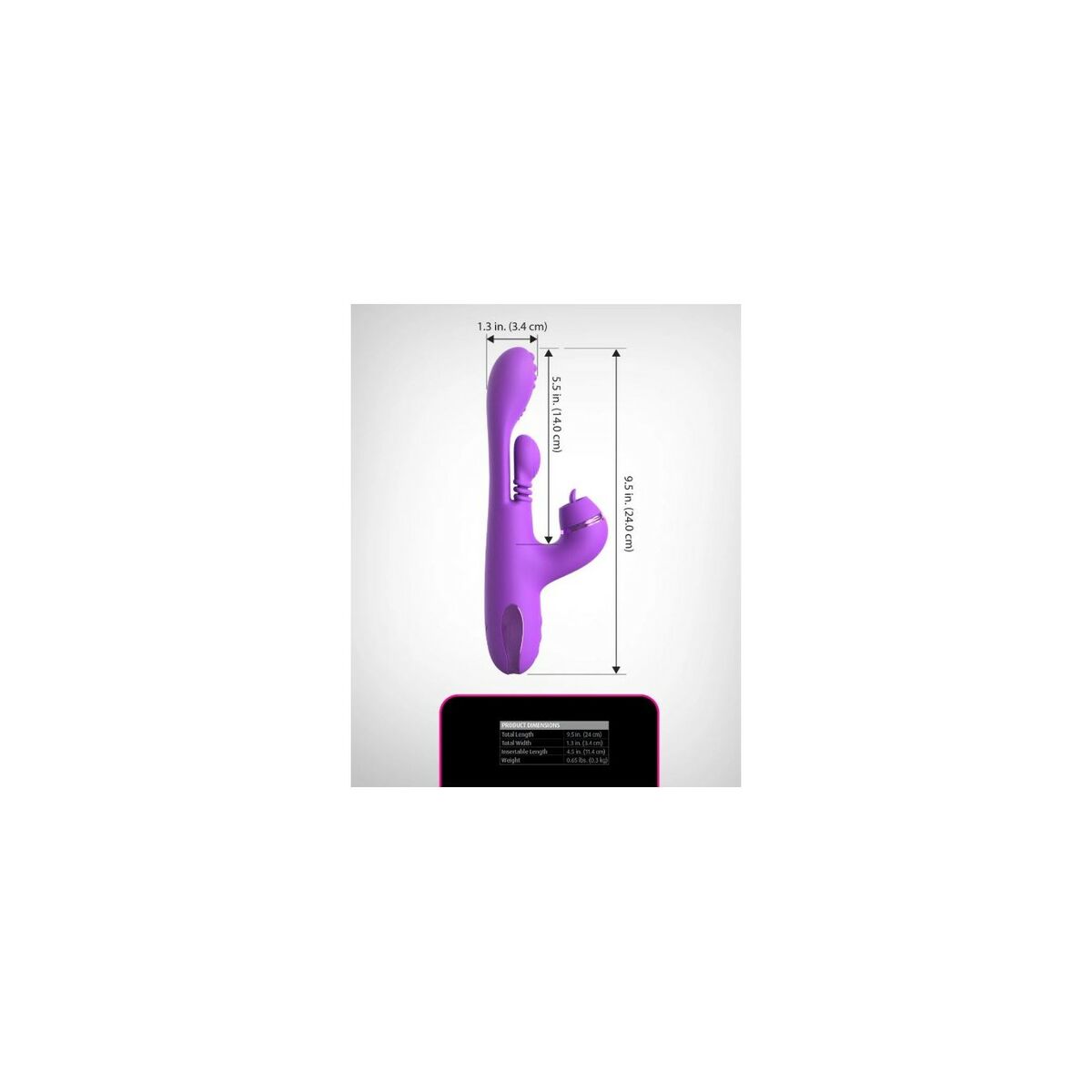Vibratore Doppia Stimolazione Pipedream