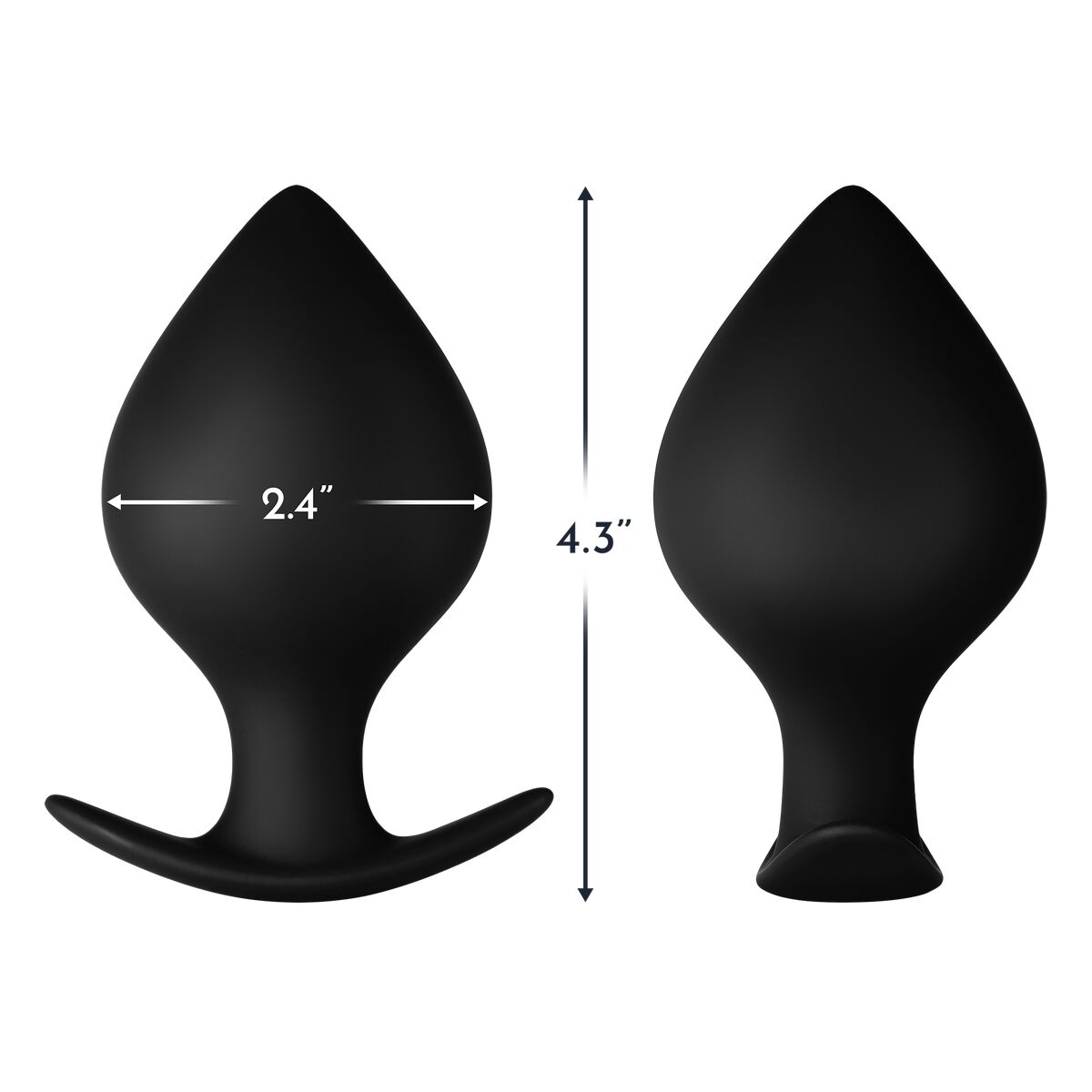 Plug Anale Forto Nero