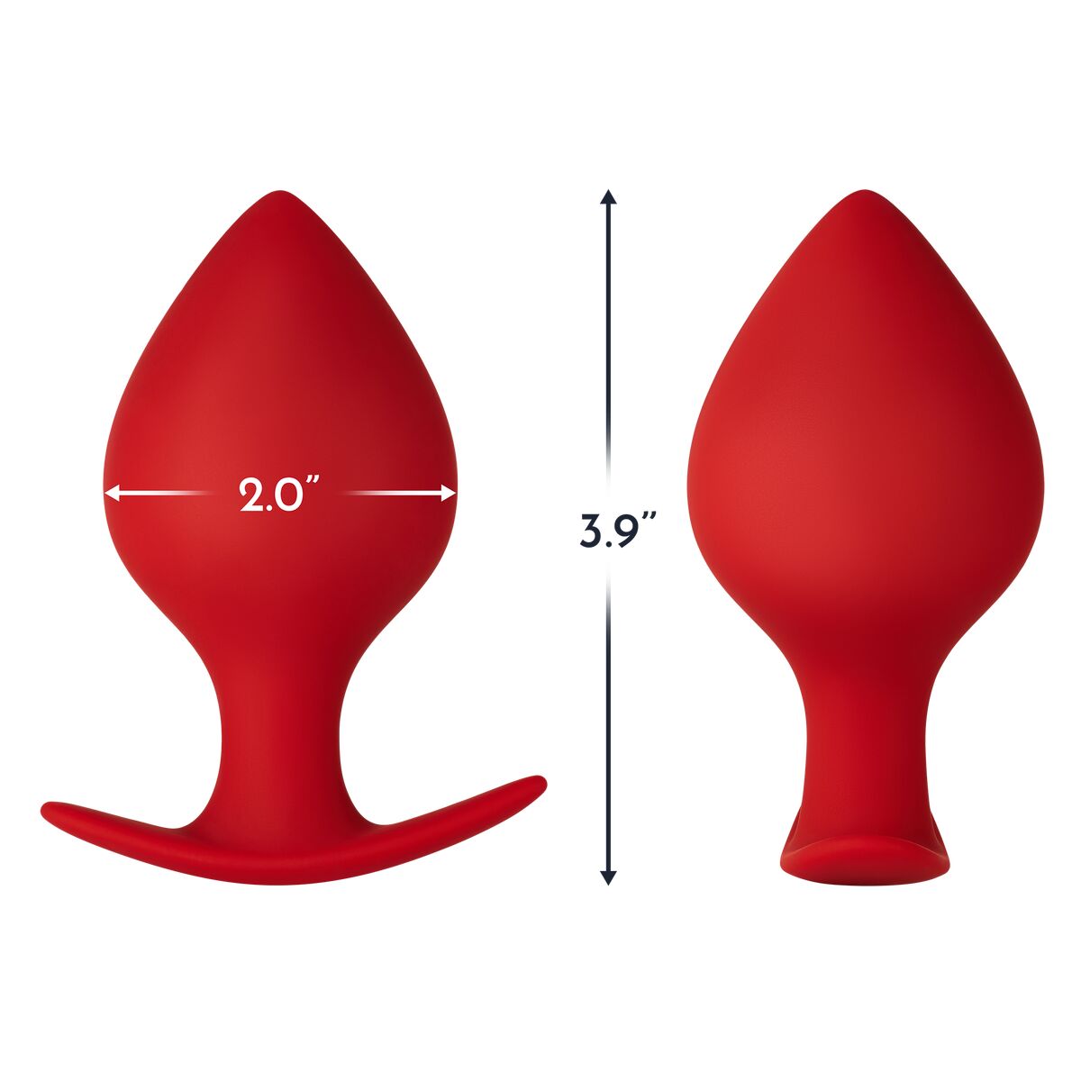 Plug Anale Forto Rosso