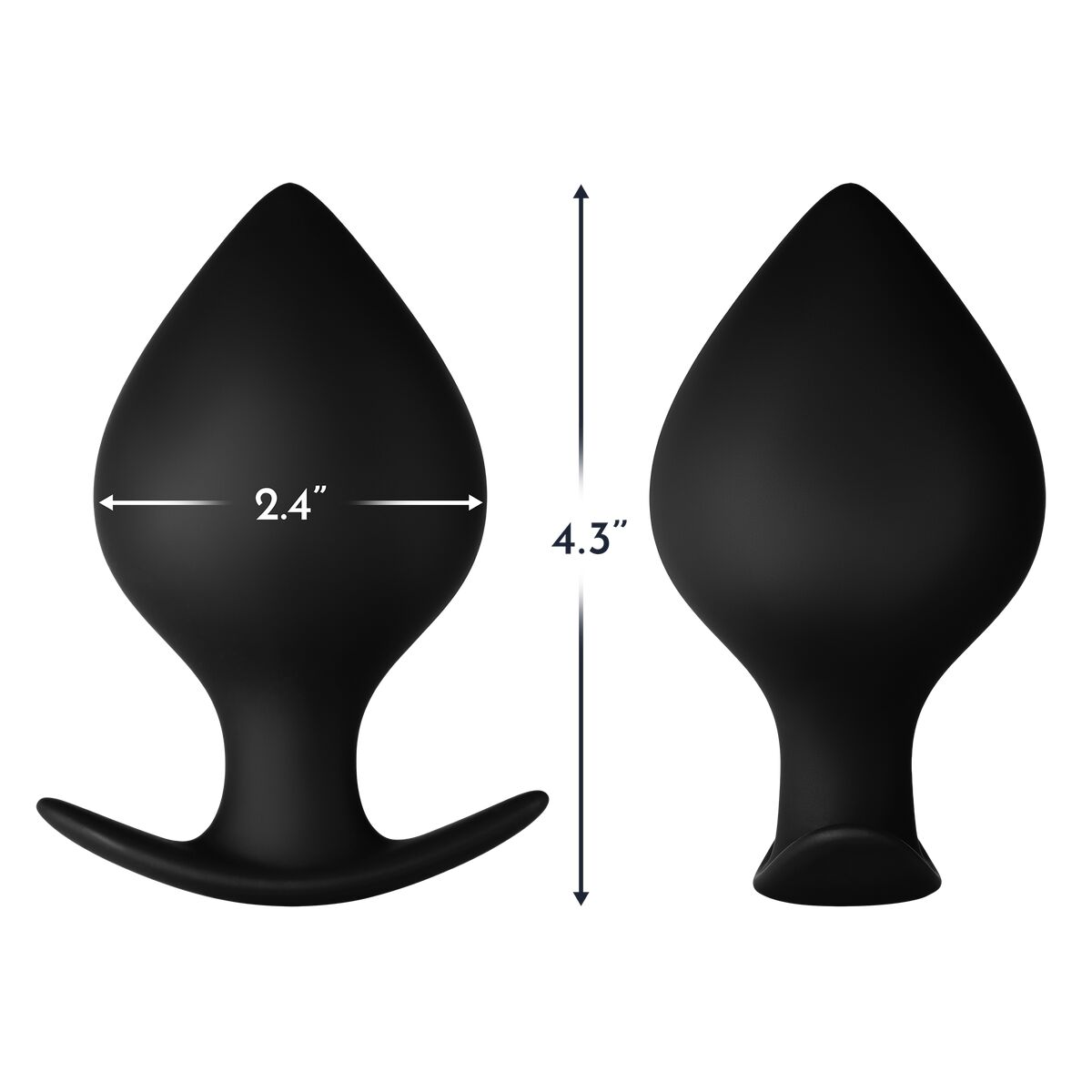 Plug Anale Forto Nero