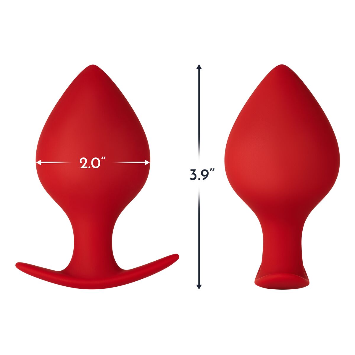 Plug Anale Forto Rosso