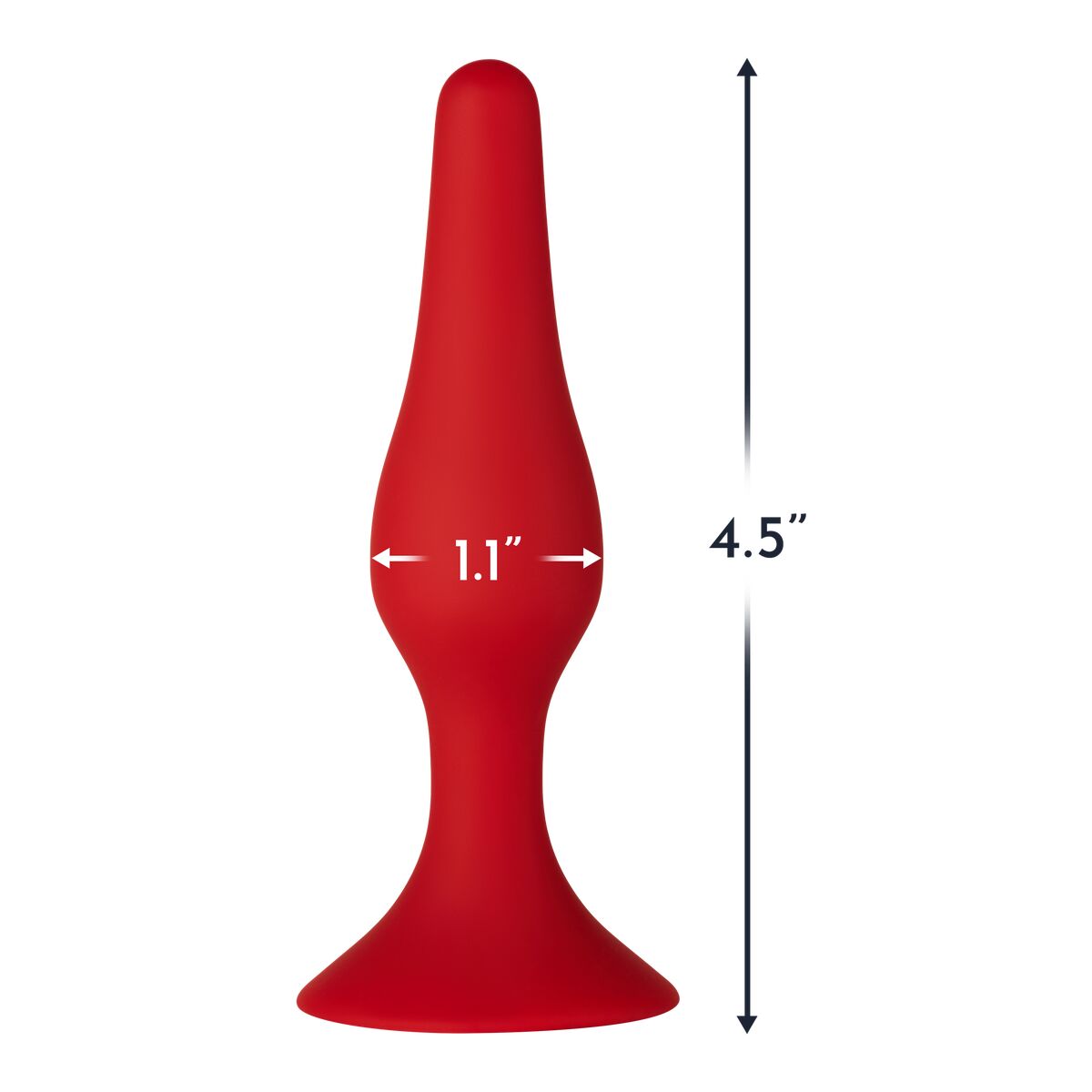Plug Anale Forto Rosso