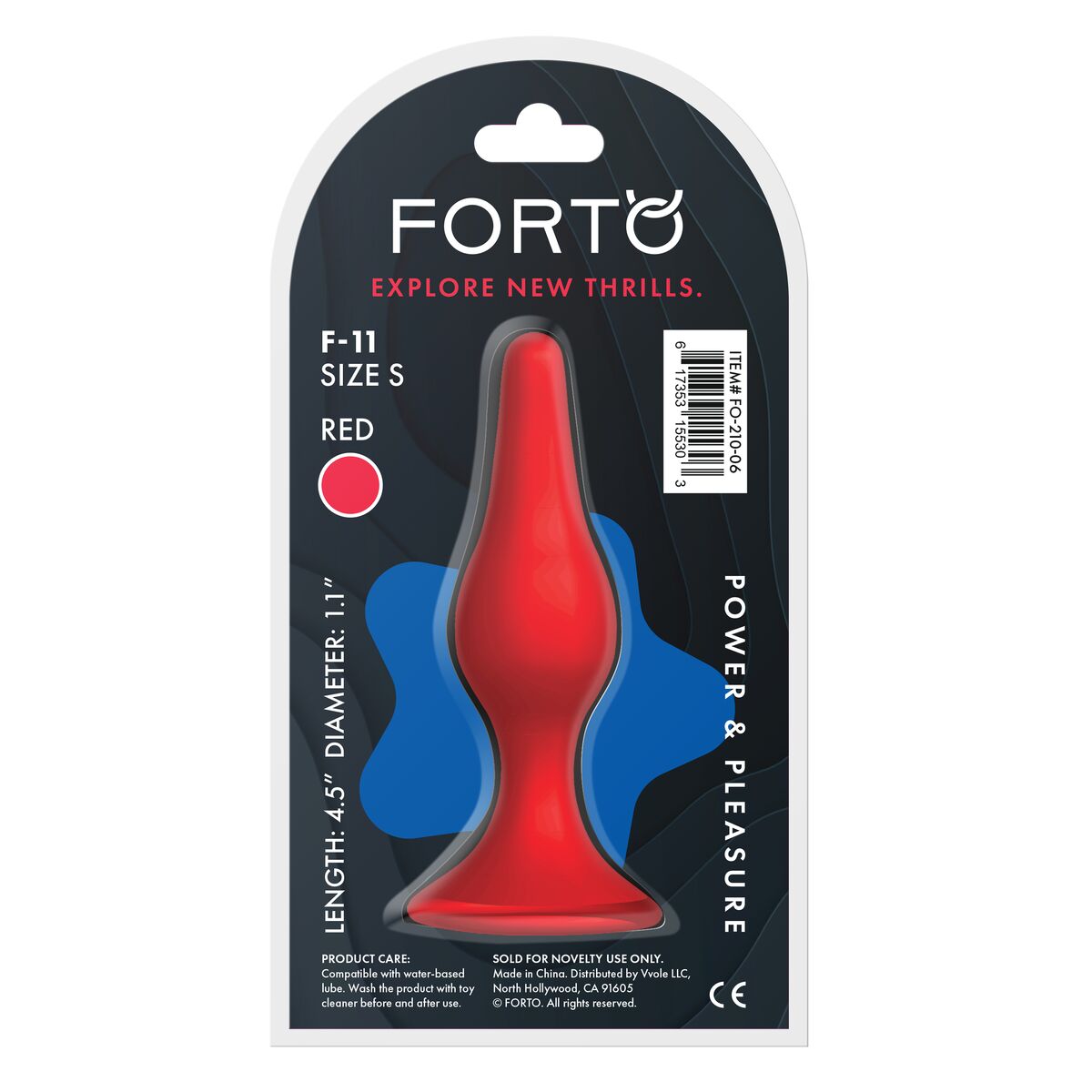 Plug Anale Forto Rosso