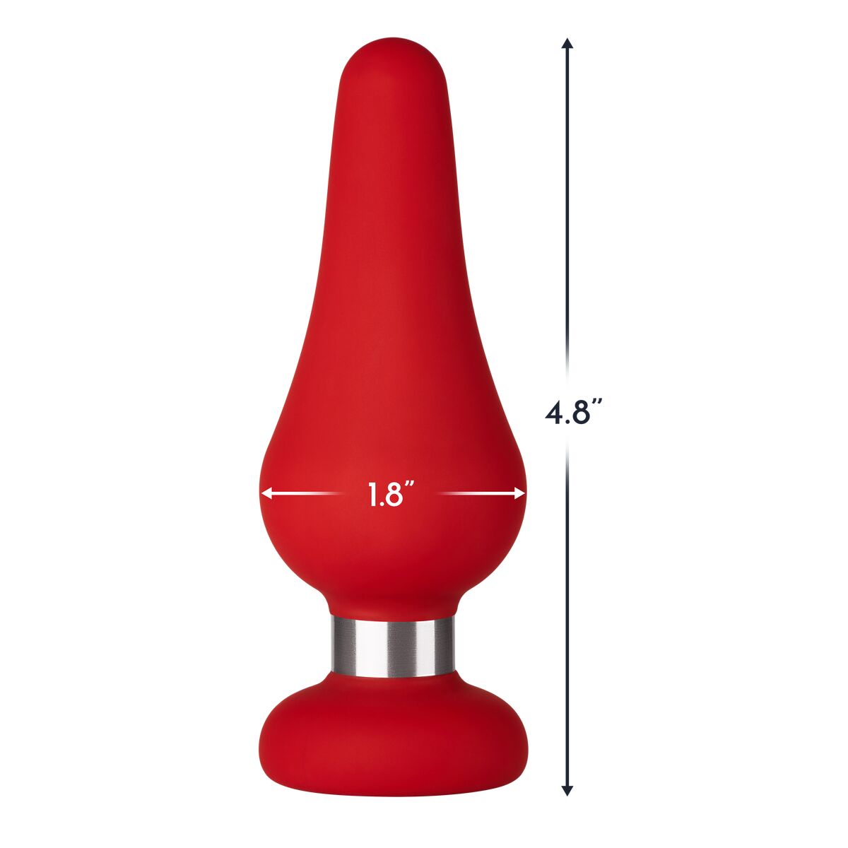 Plug Anale Forto Rosso