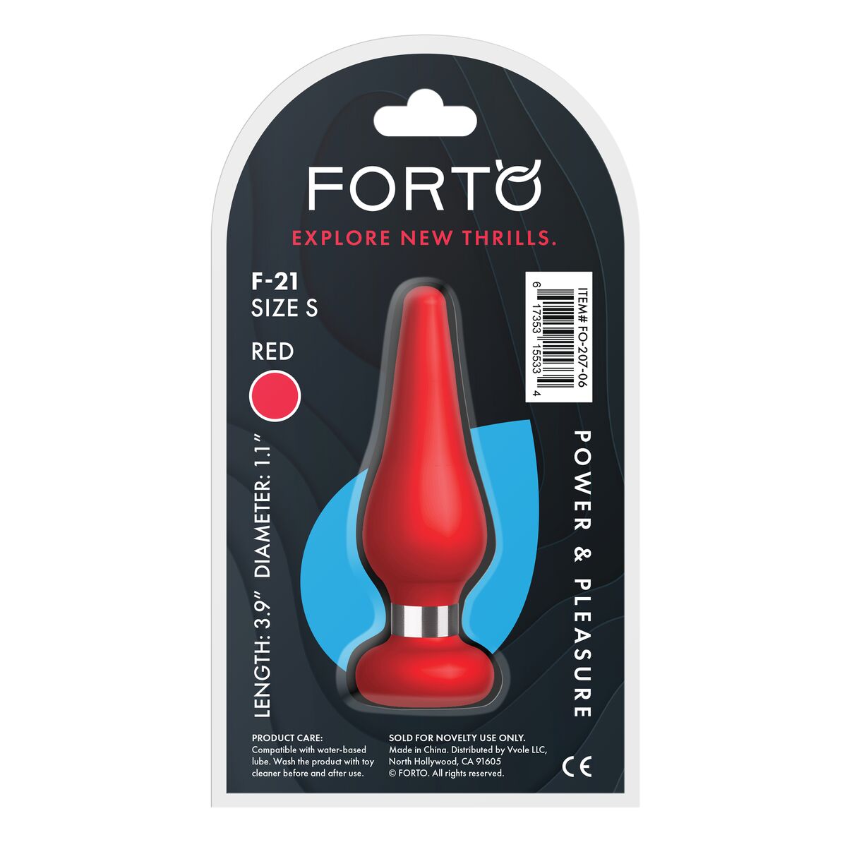 Plug Anale Forto Rosso
