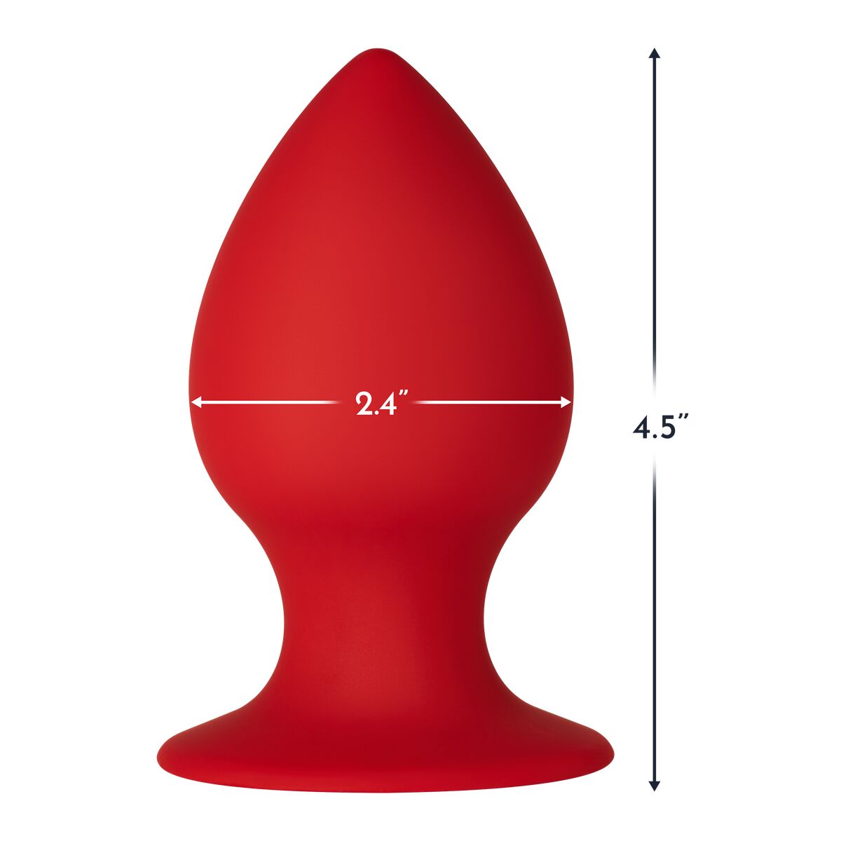 Plug Anale Forto Rosso