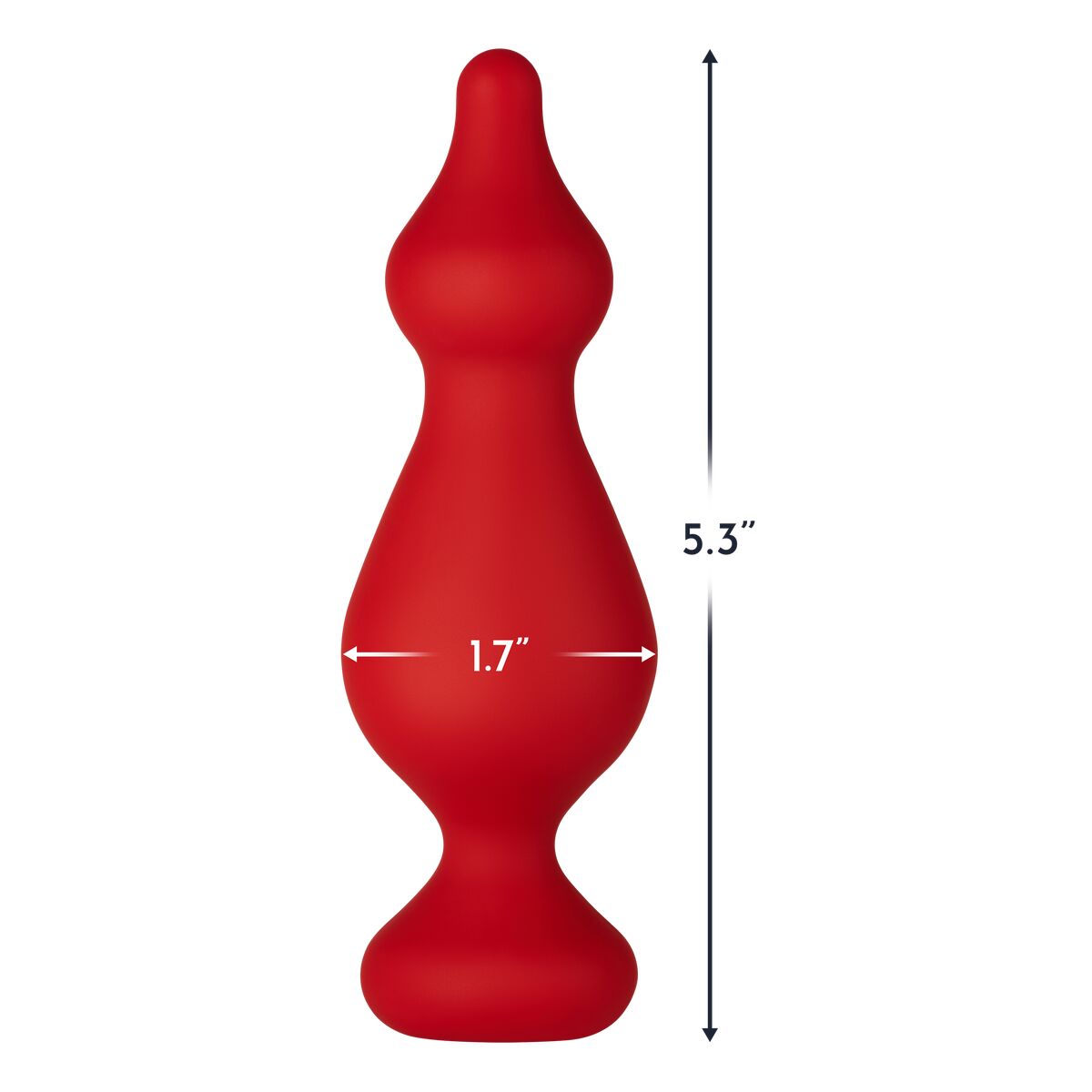 Plug Anale Forto Rosso