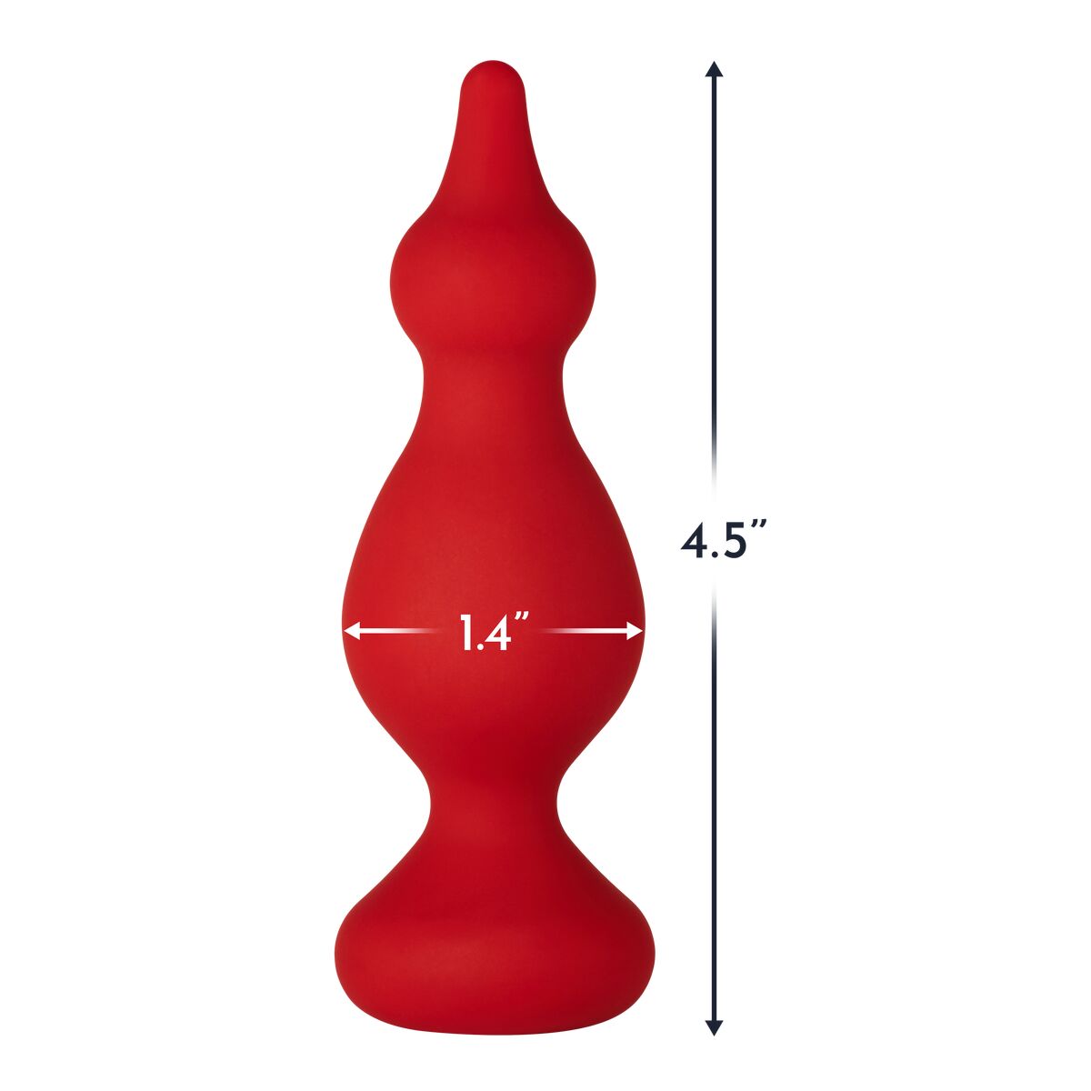 Plug Anale Forto Rosso