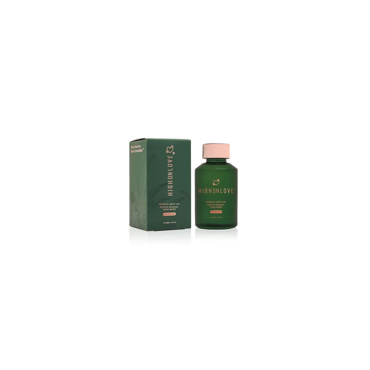 Olio da Bagno High on Love Sensual 100 ml CBD