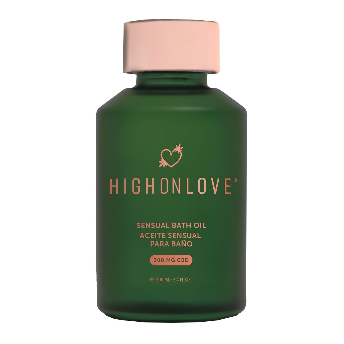 Olio da Bagno High on Love Sensual 100 ml CBD