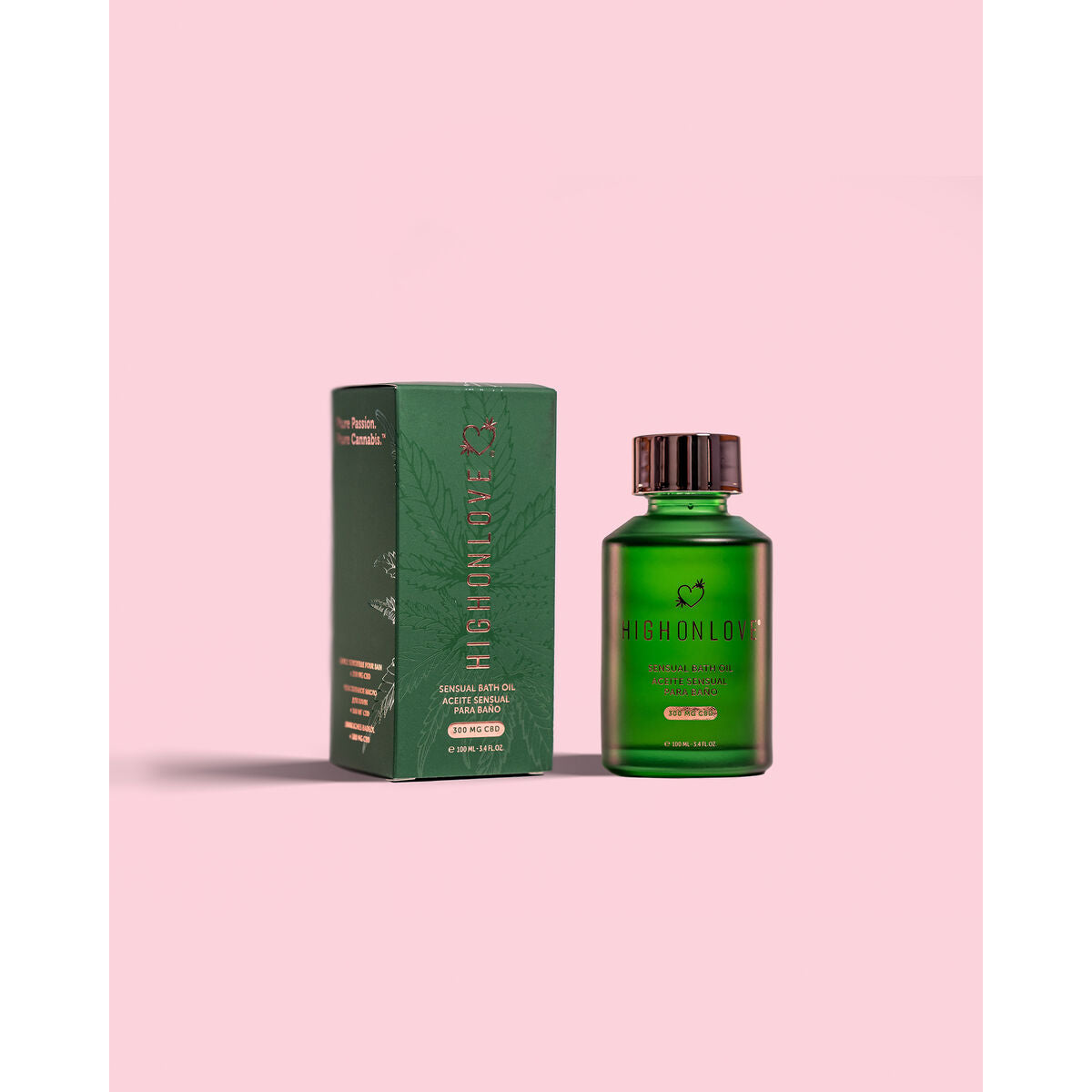 Olio da Bagno High on Love Sensual 100 ml CBD