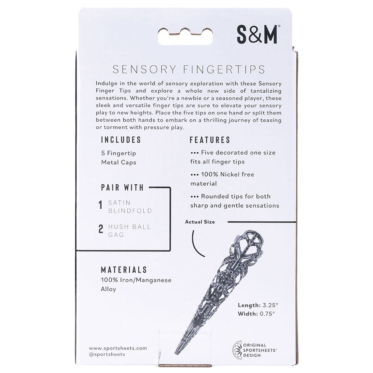 Lenzuolo Sportsheets Sex and Mischief Nero